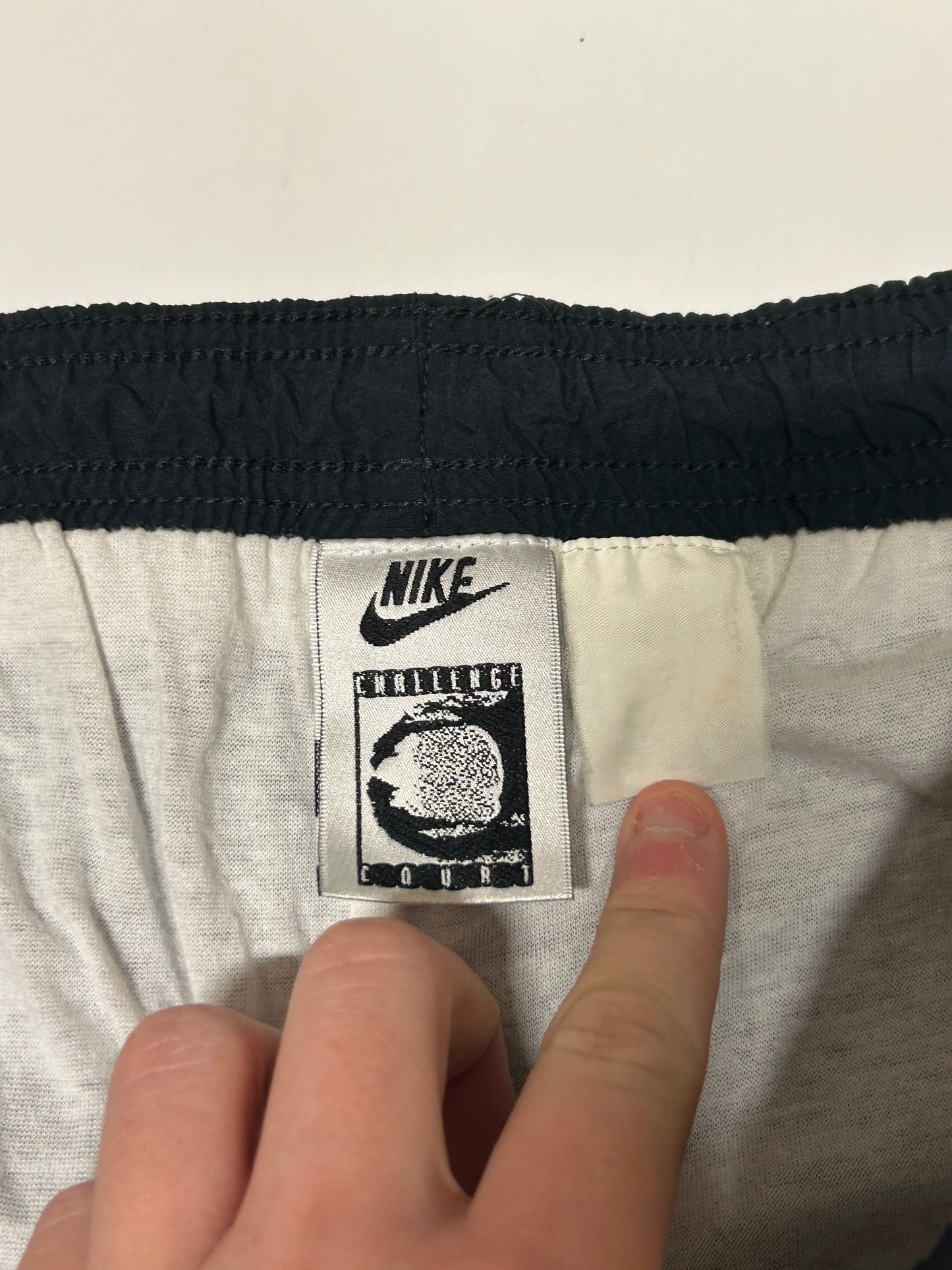 Vintage 90s Nike Agassi challenger court track pants (L)