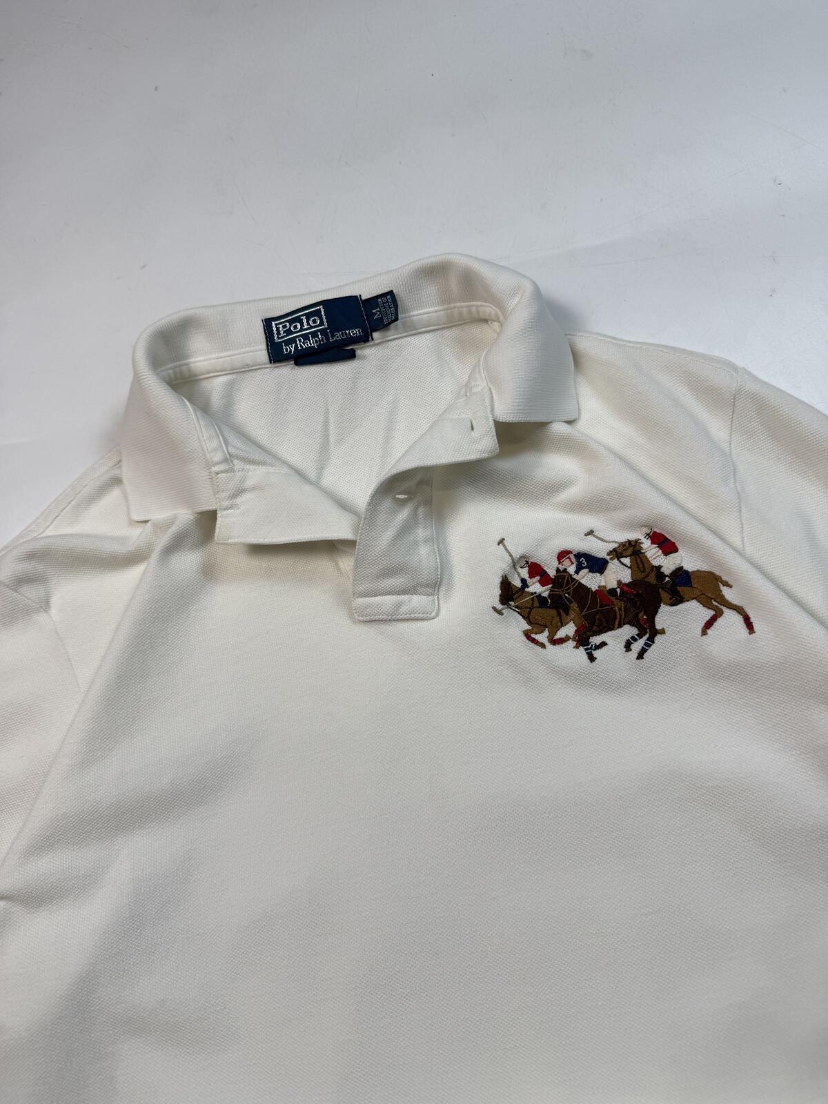 Vintage Polo Ralph Lauren long sleeve polo shirt (M)
