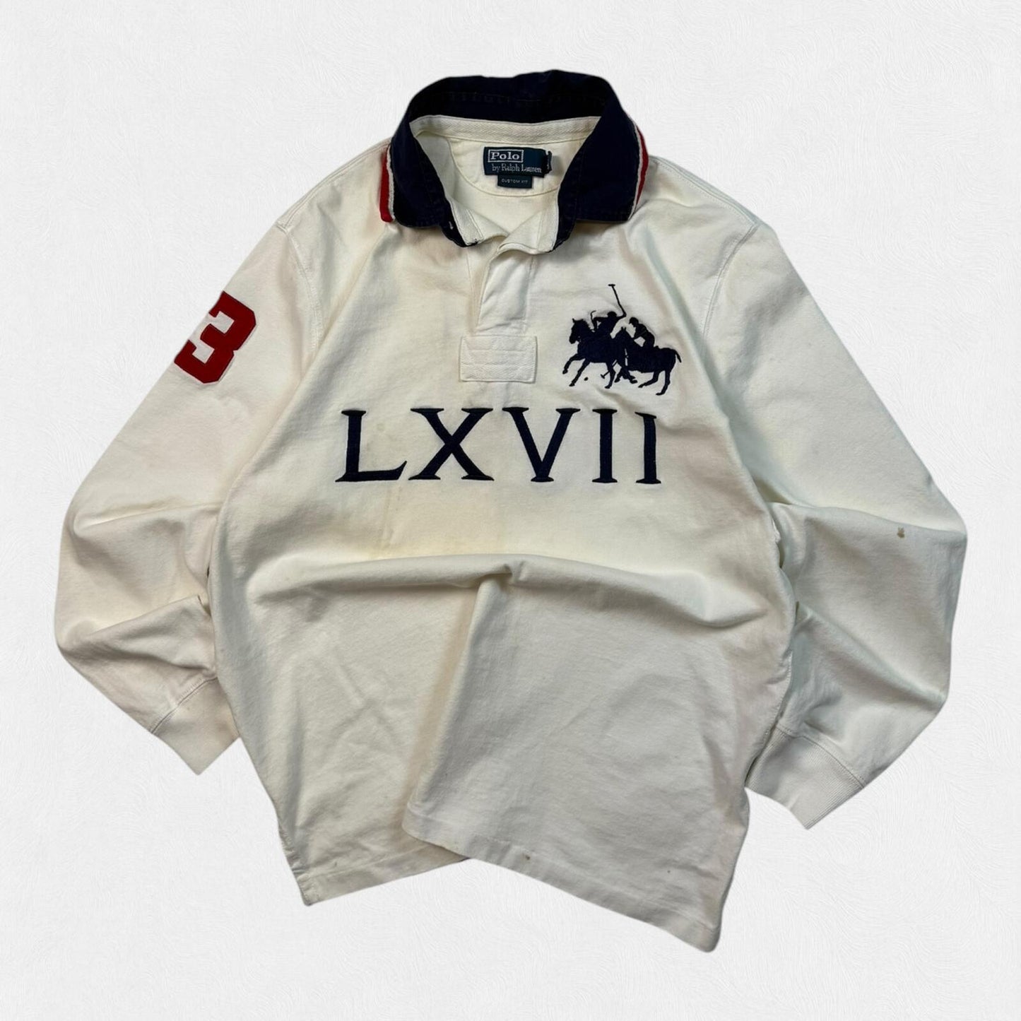 Vintage Ralph Lauren rugby polo shirt (L)