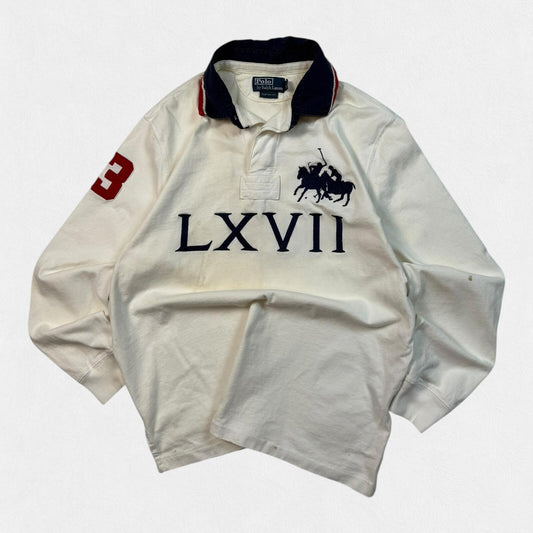 Vintage Ralph Lauren rugby polo shirt (L)