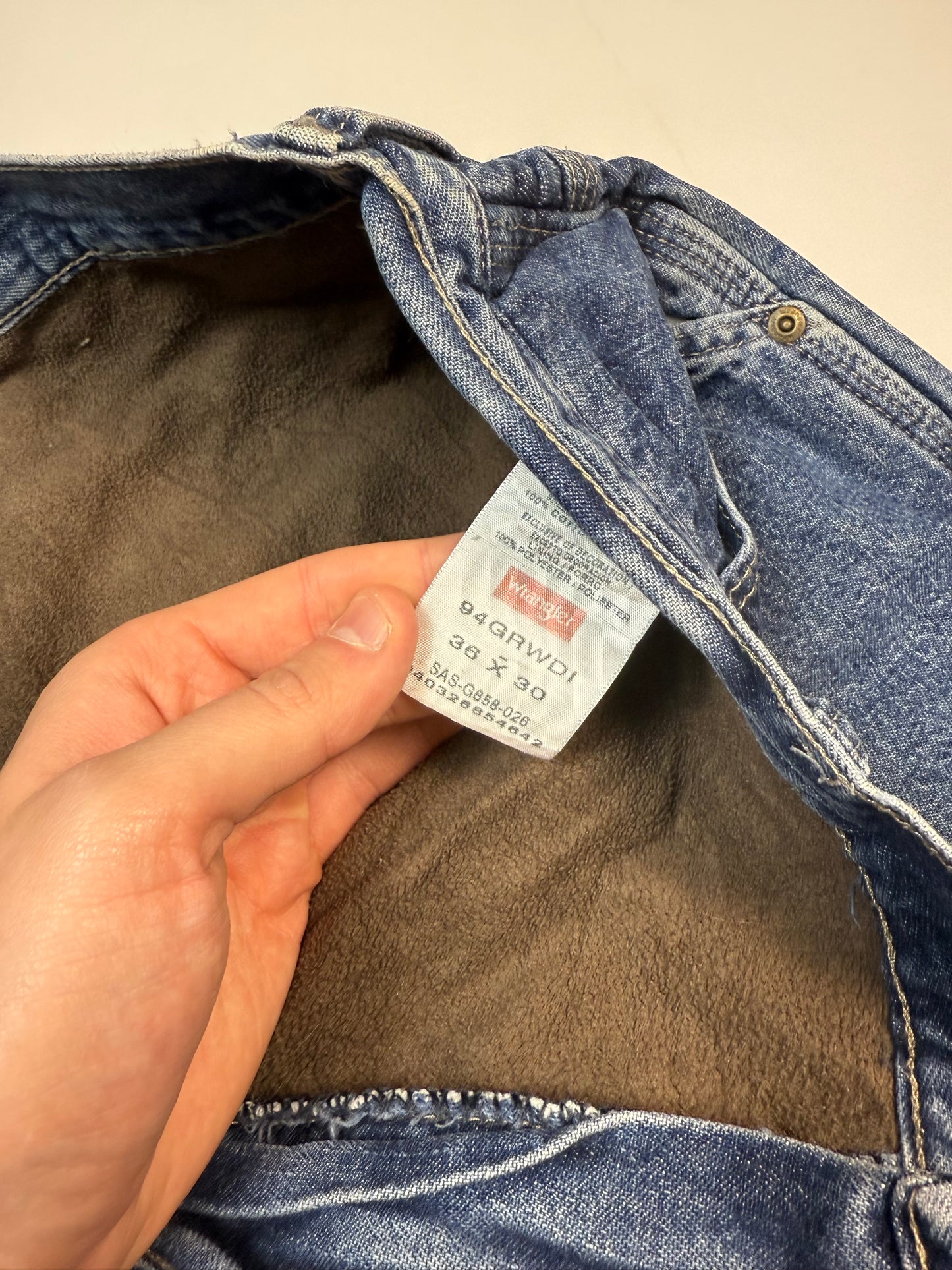 Vintage Wrangler baggy carpenter jeans (W36)