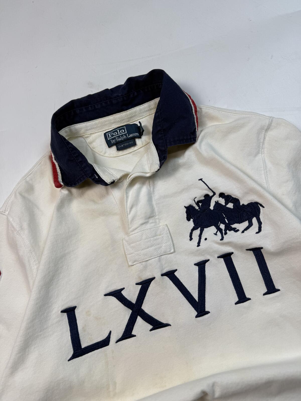 Vintage Ralph Lauren rugby polo shirt (L)
