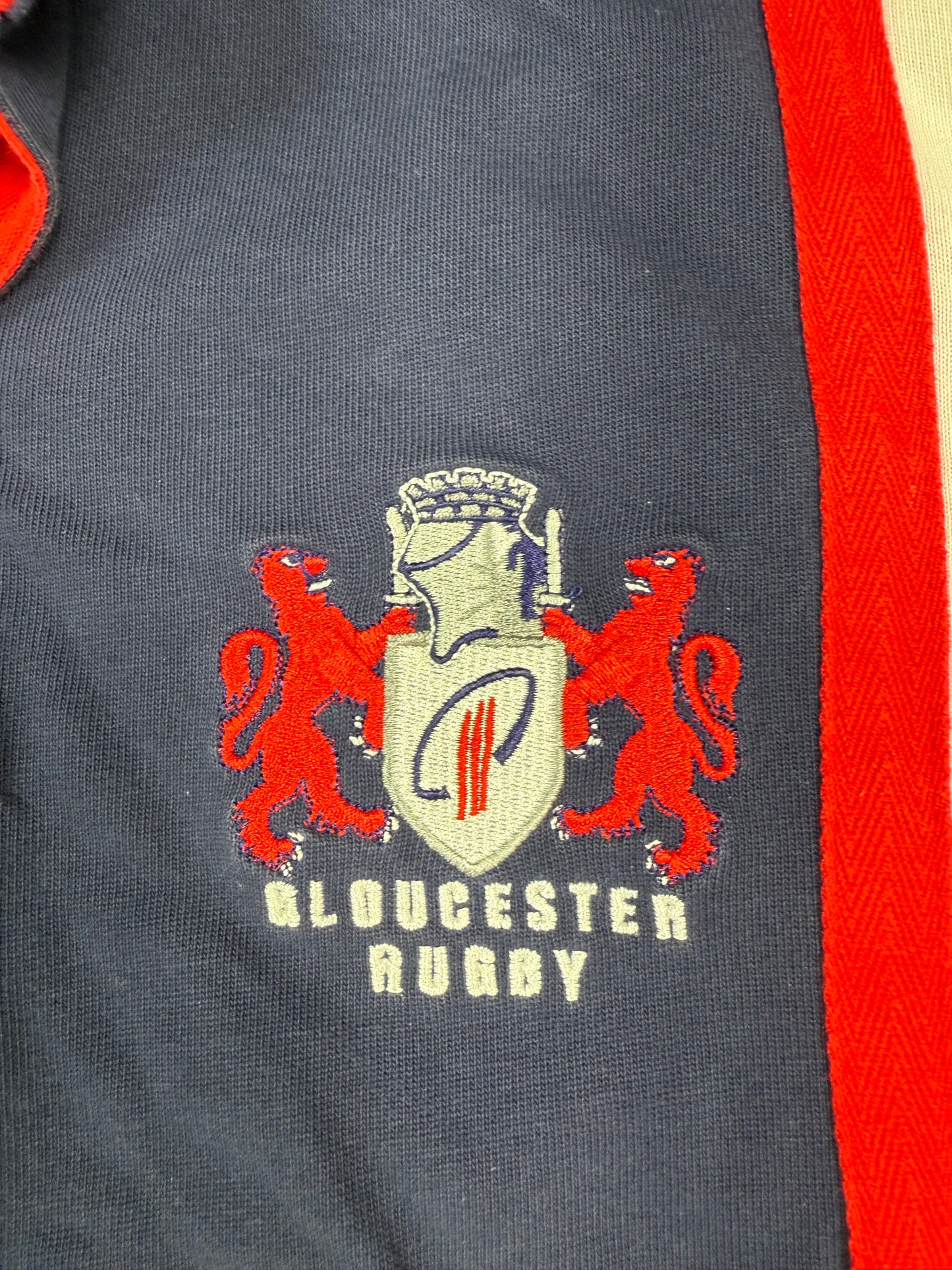 Vintage Gloucester 2005-07 Cotton Traders away rugby shirt (M)