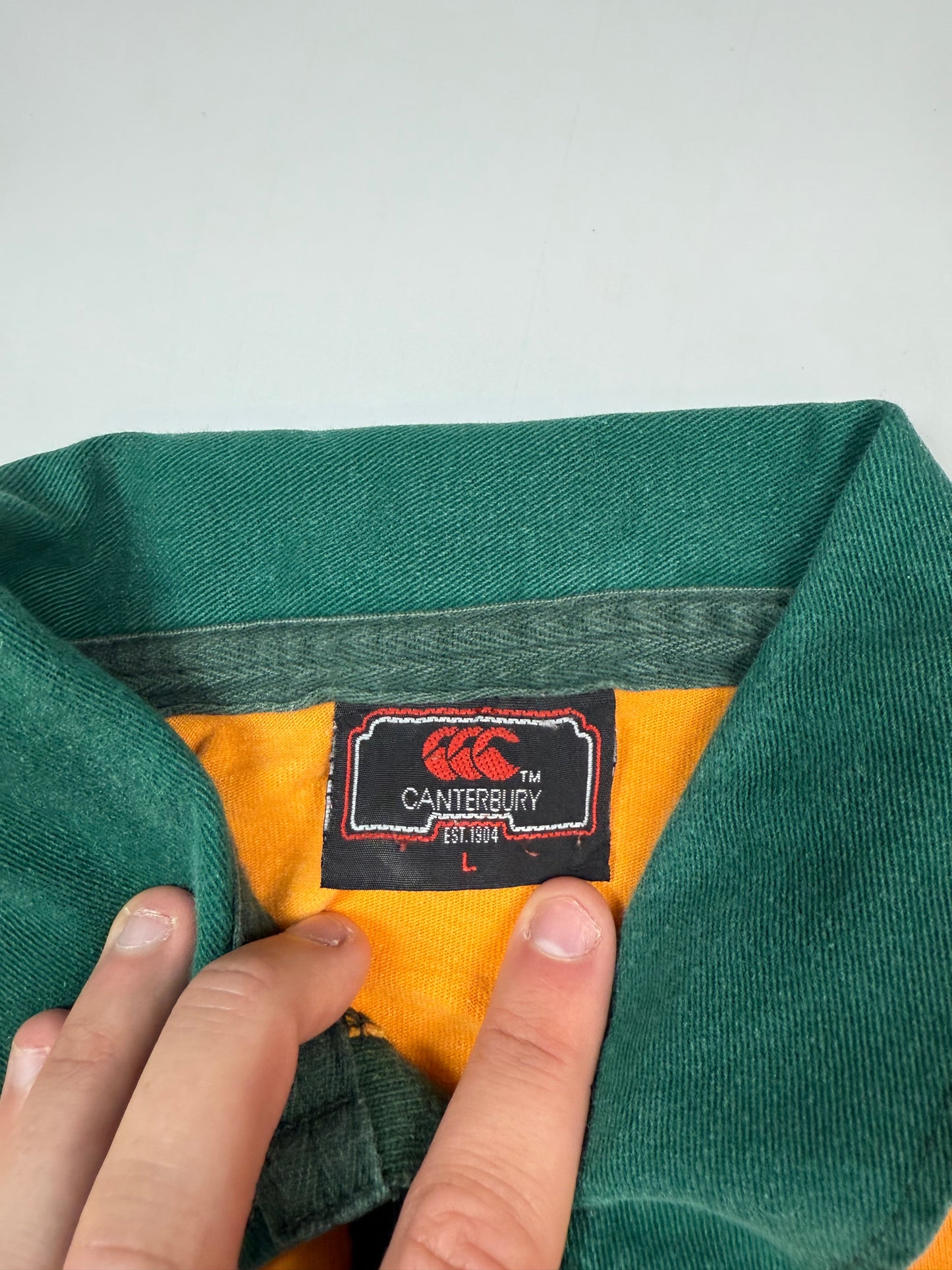 Vintage Australia 1993-95 Canterbury rugby union shirt (L)