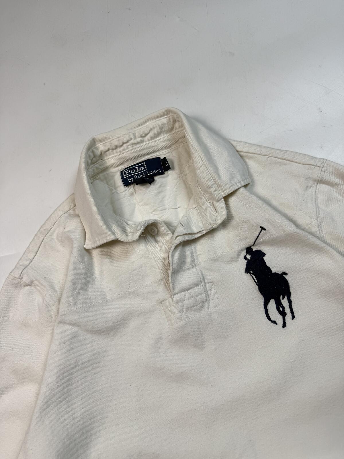 Vintage Polo Ralph Lauren big pony rugby polo (S)