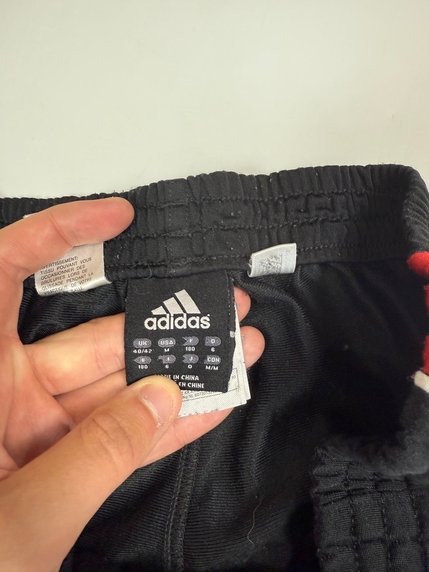 Vintage AC Milan 2005/06 Adidas track pants (M)