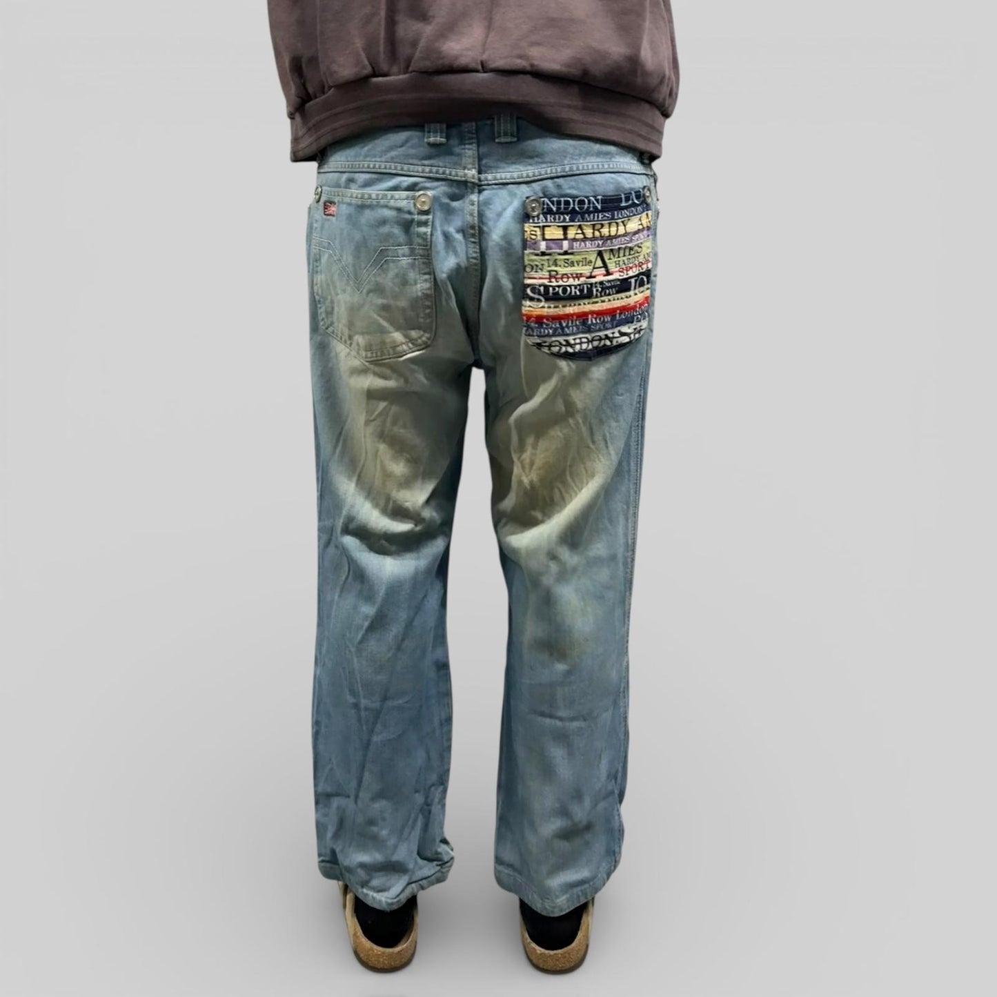 Vintage Hardy Amies baggy hip hop Jeans (W36)