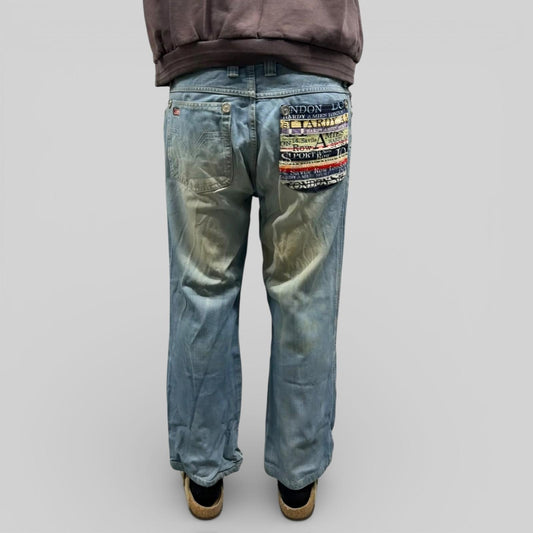 Vintage Hardy Amies baggy hip hop Jeans (W36)
