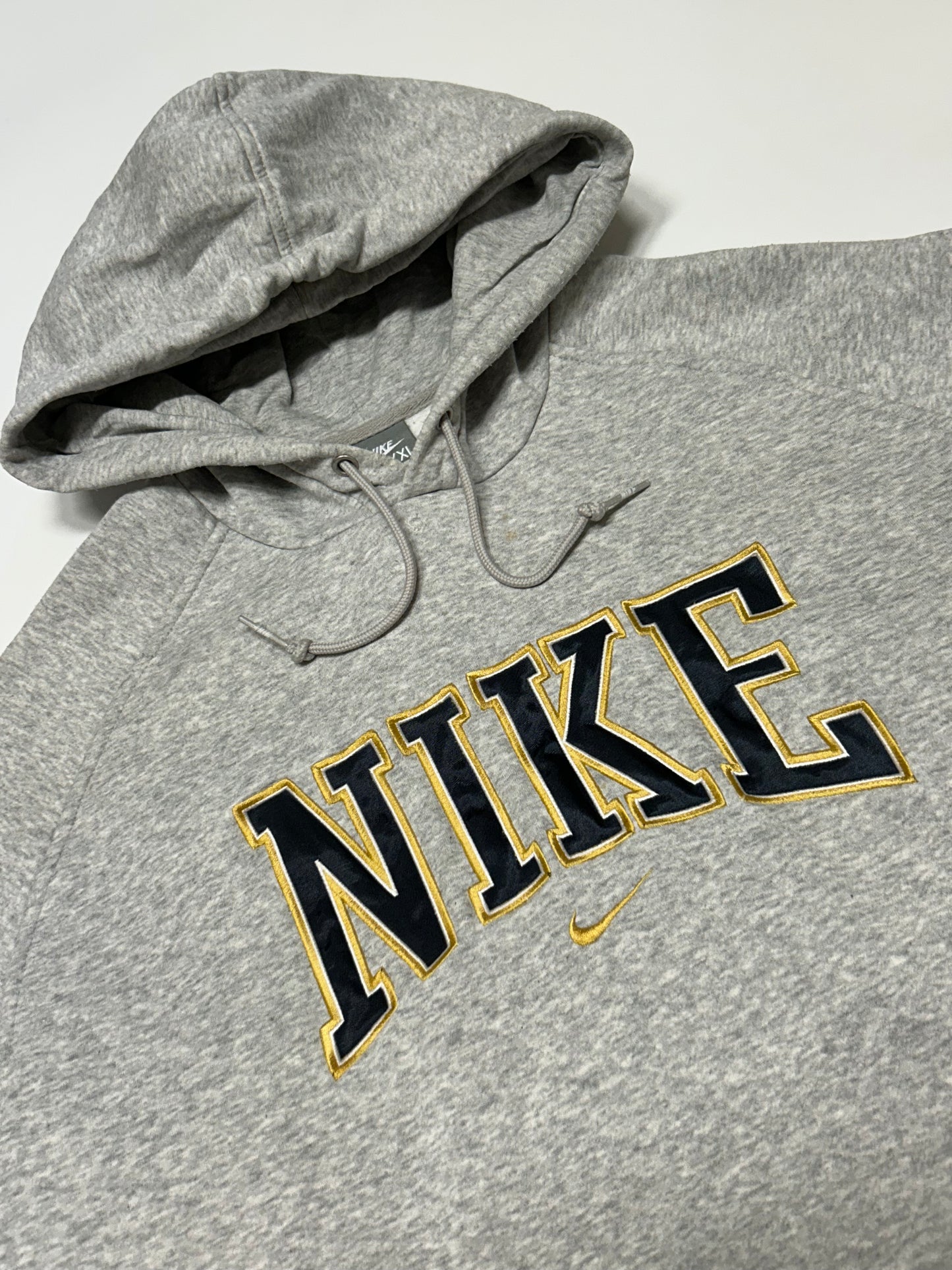 Vintage Nike spell out hoodie (XXL)