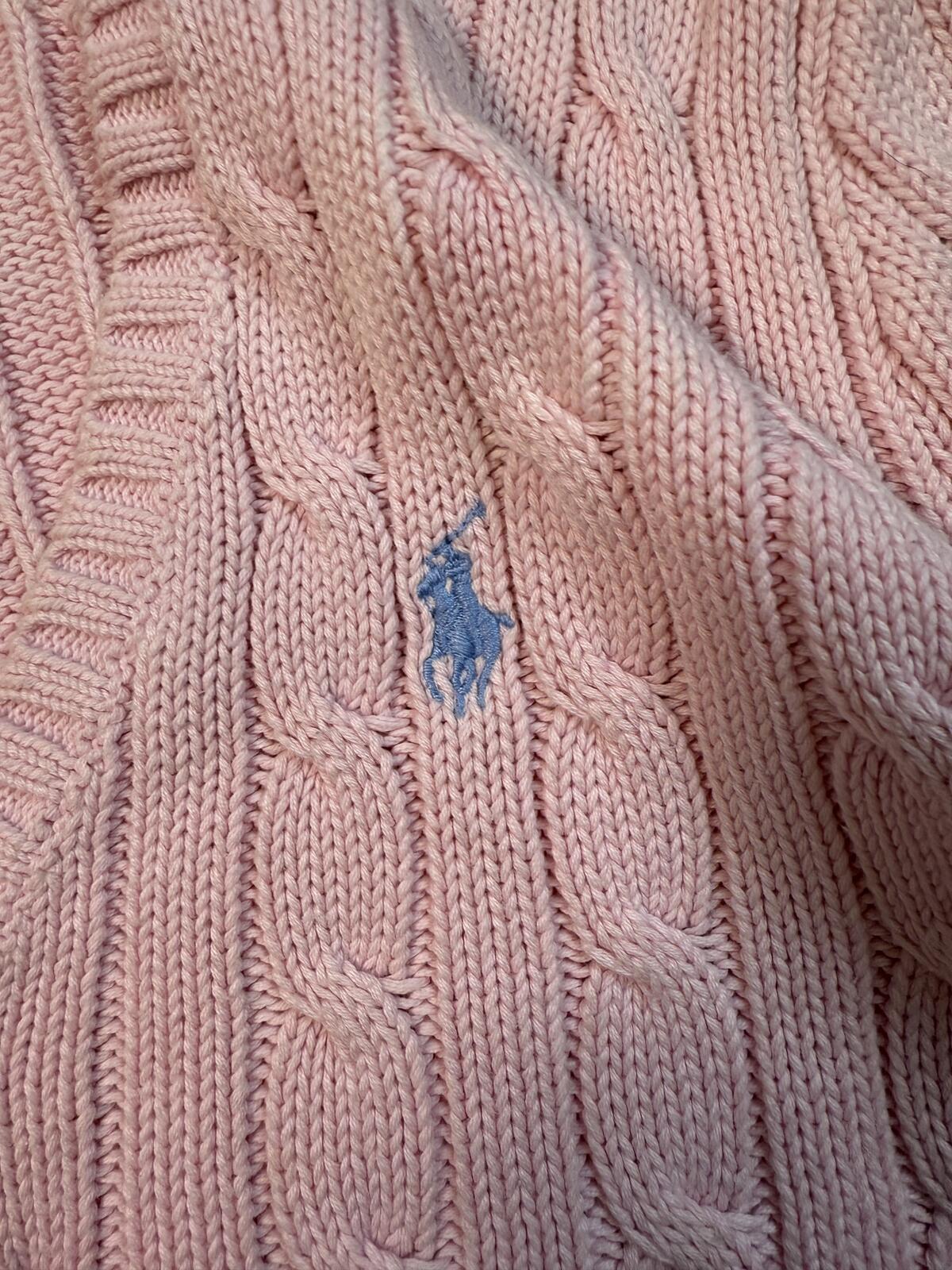 Vintage Polo Ralph Lauren cable knit sweater (M)