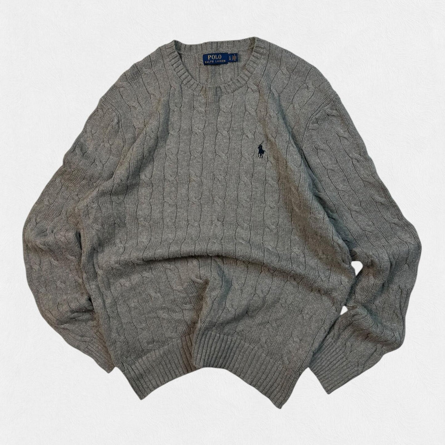 Polo Ralph Lauren cable knit sweater (L)