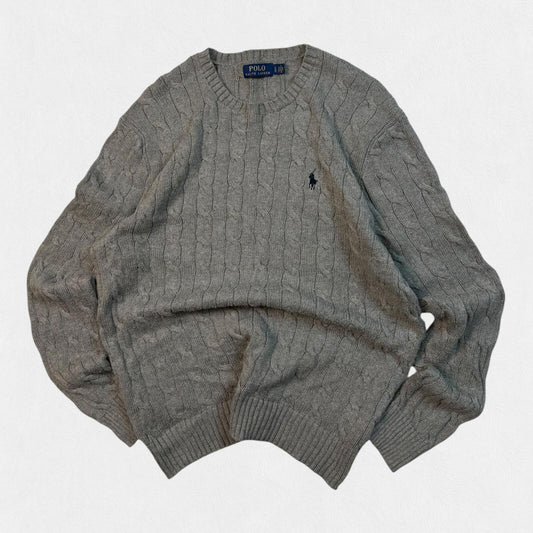 Polo Ralph Lauren cable knit sweater (L)