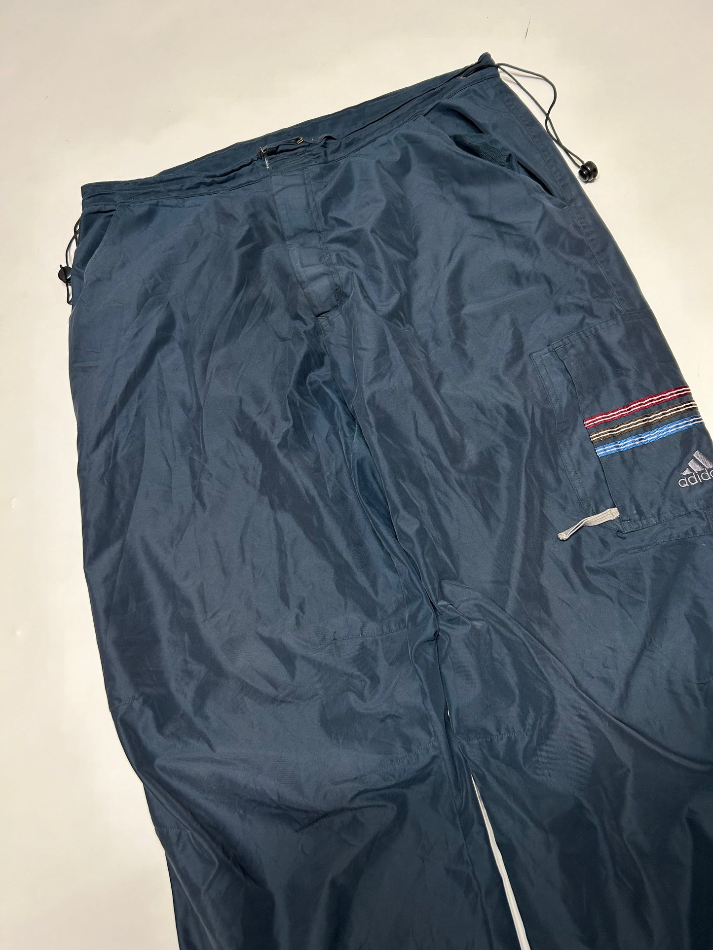 Vintage Adidas parachute baggy pants (XL)