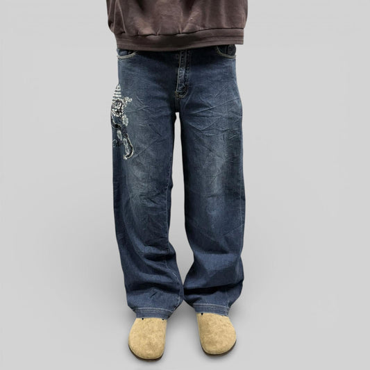 Vintage Y2K baggy hip hop Jeans (W32)
