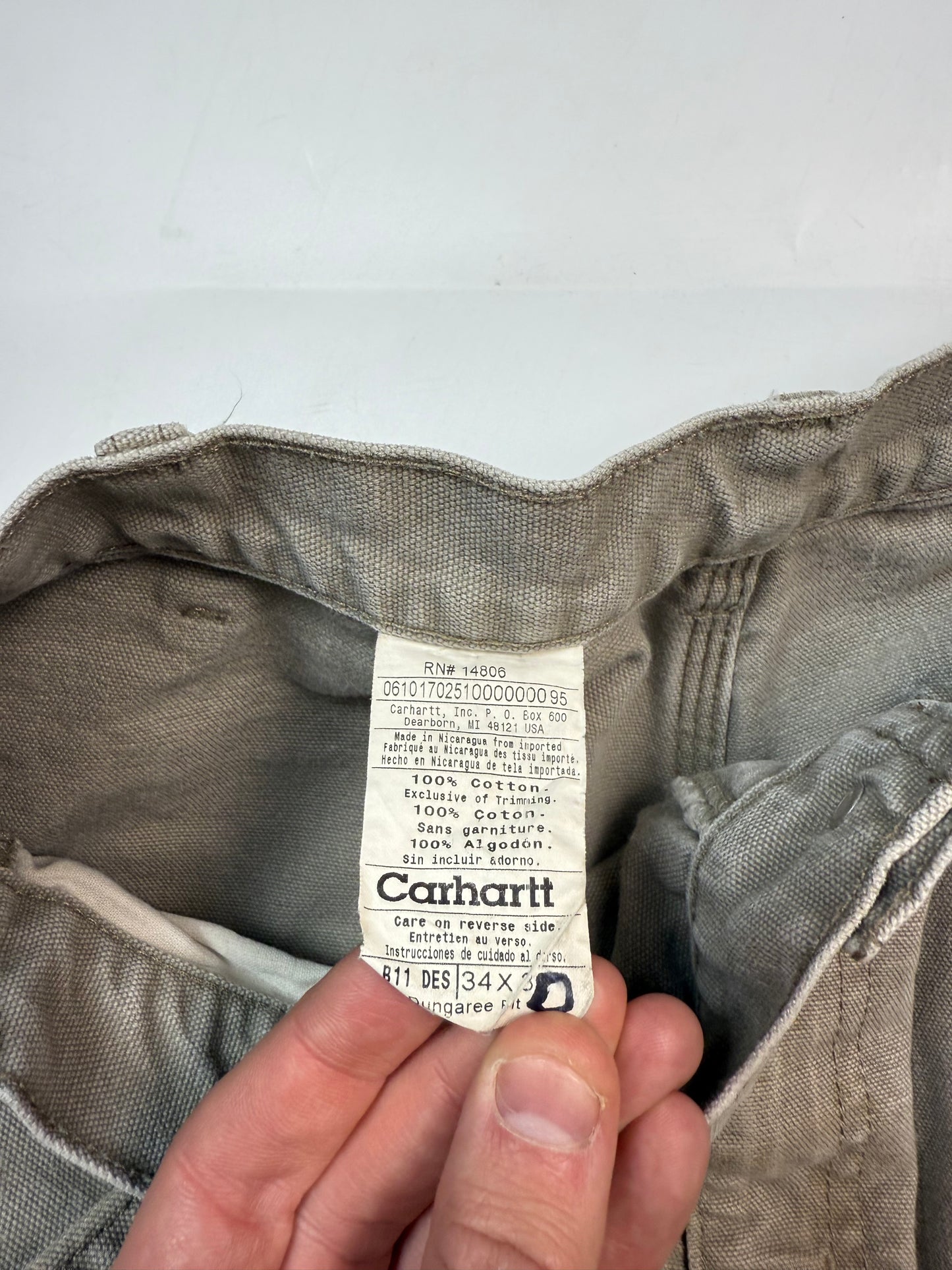 Carhartt baggy carpenter pants (W32)