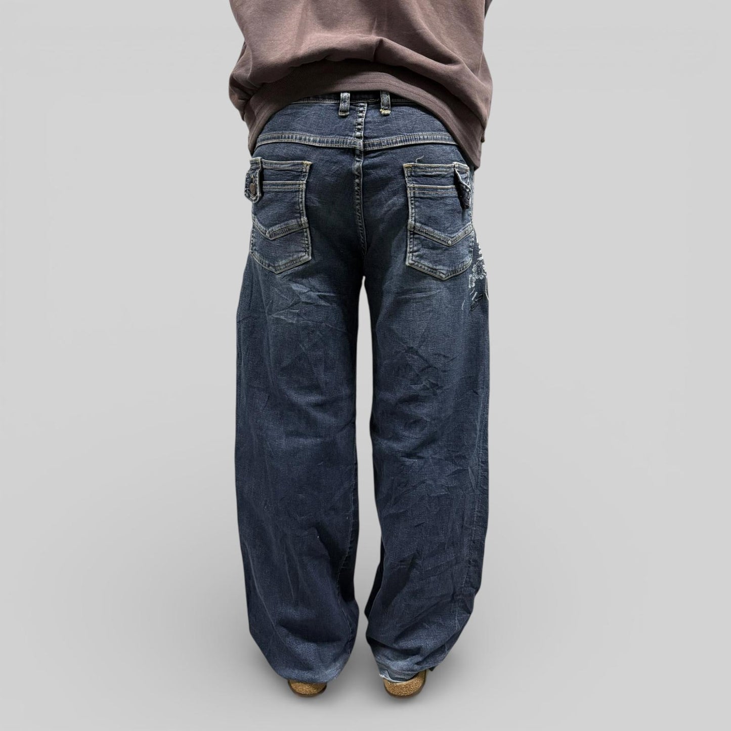 Vintage Y2K baggy hip hop Jeans (W32)