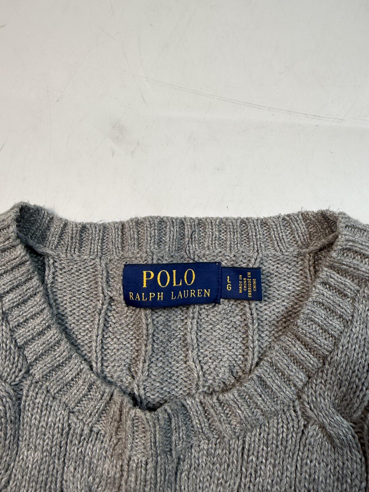 Polo Ralph Lauren cable knit sweater (L)