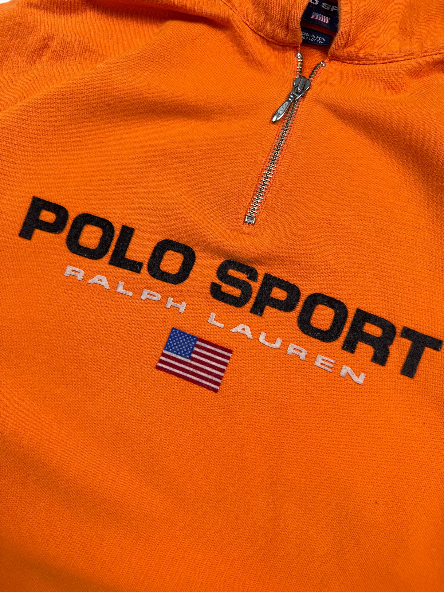 Vintage Ralph Lauren Polo sport quarter zip sweatshirt (L)