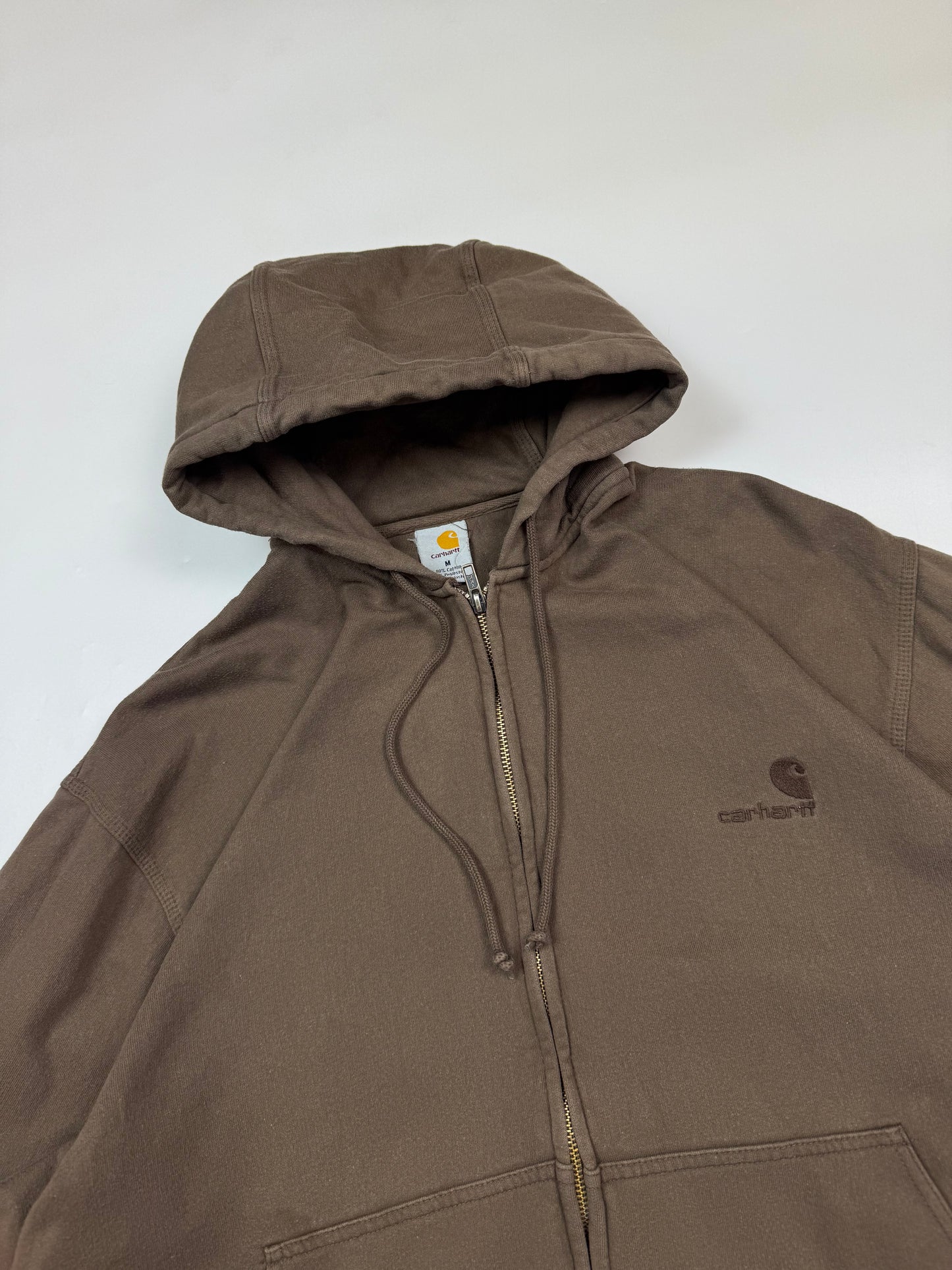 Vintage Carhartt zip up hoodie (M)