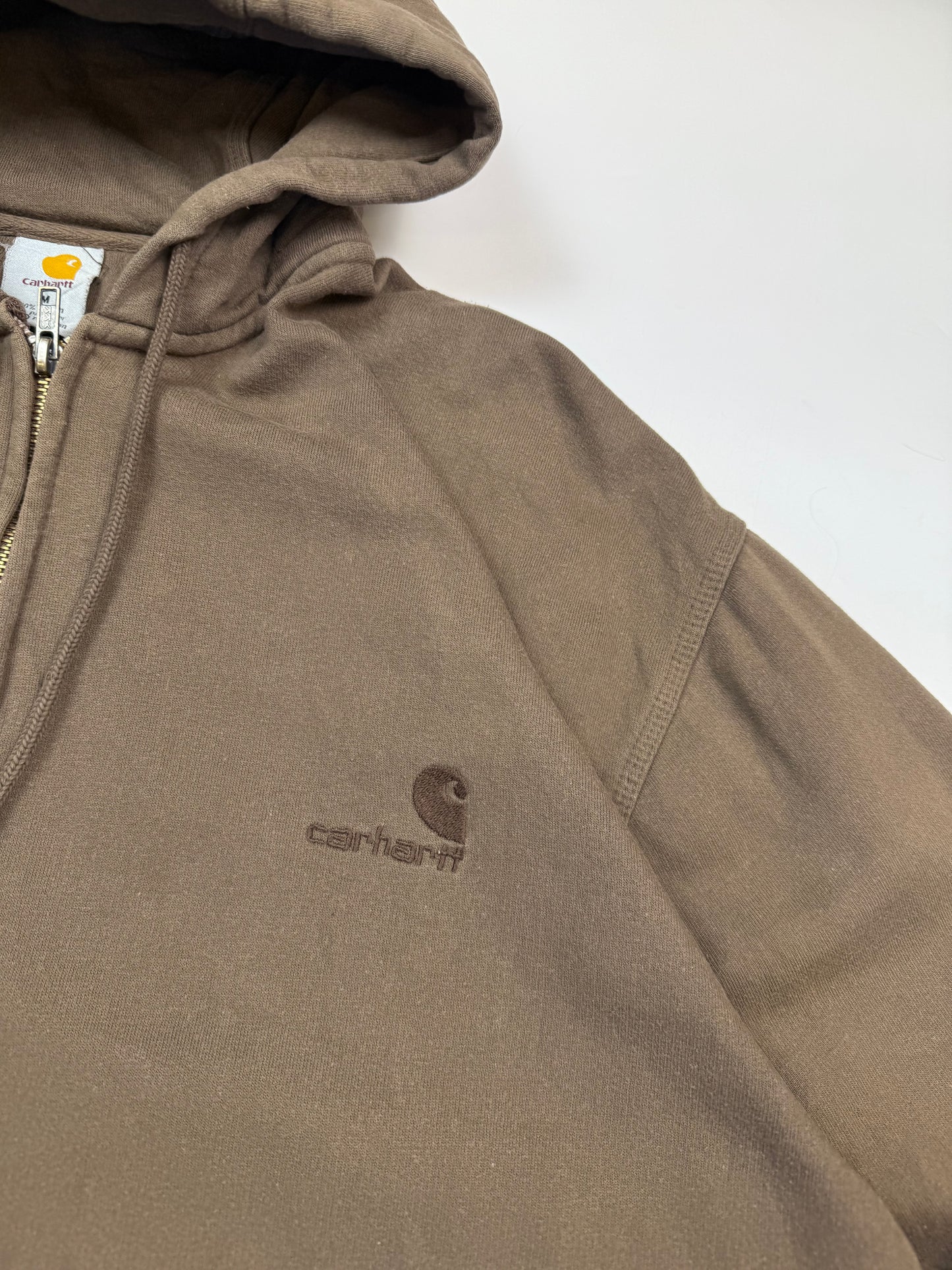 Vintage Carhartt zip up hoodie (M)