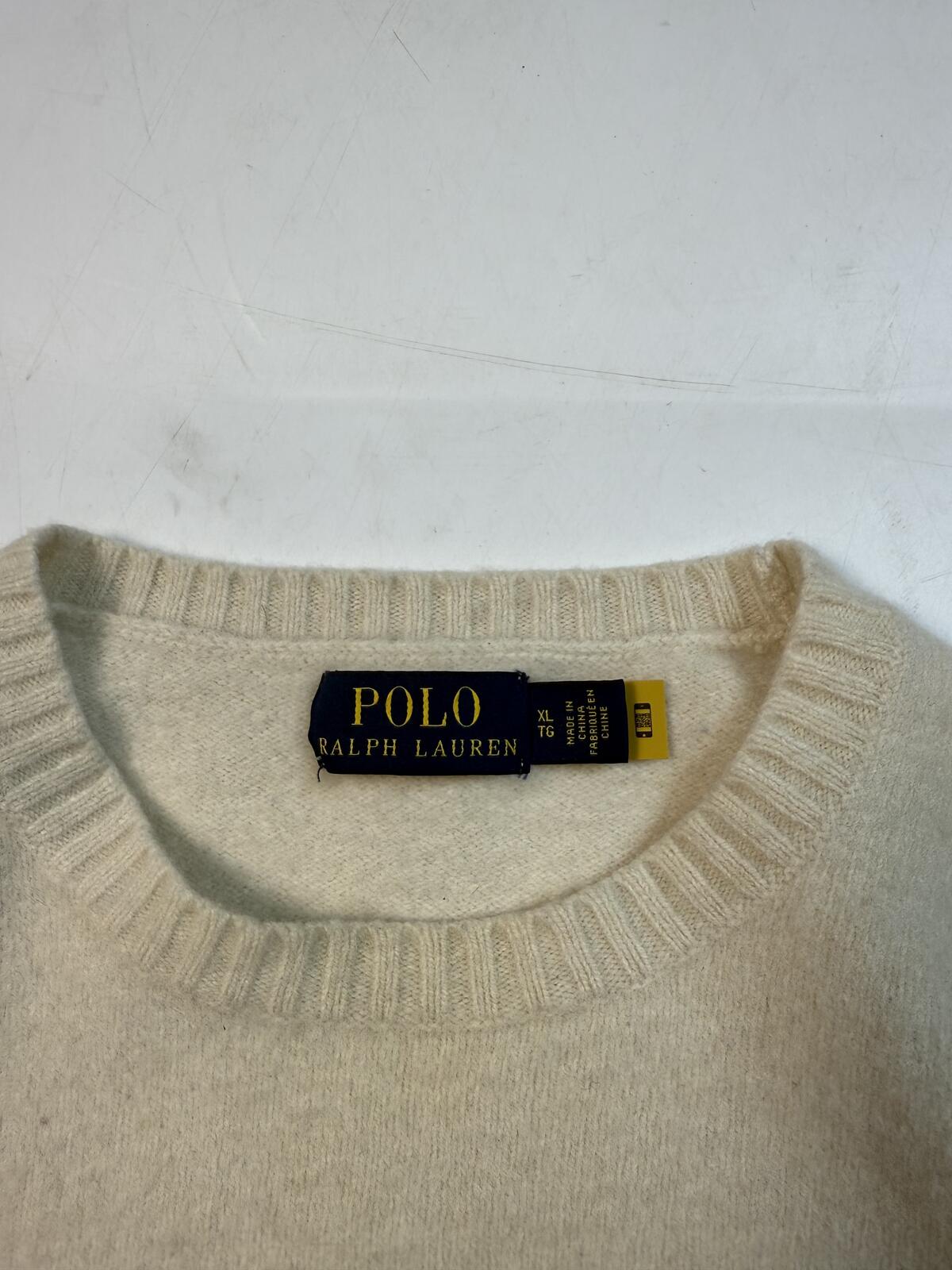 Polo Ralph Lauren wool knit sweater (XL)