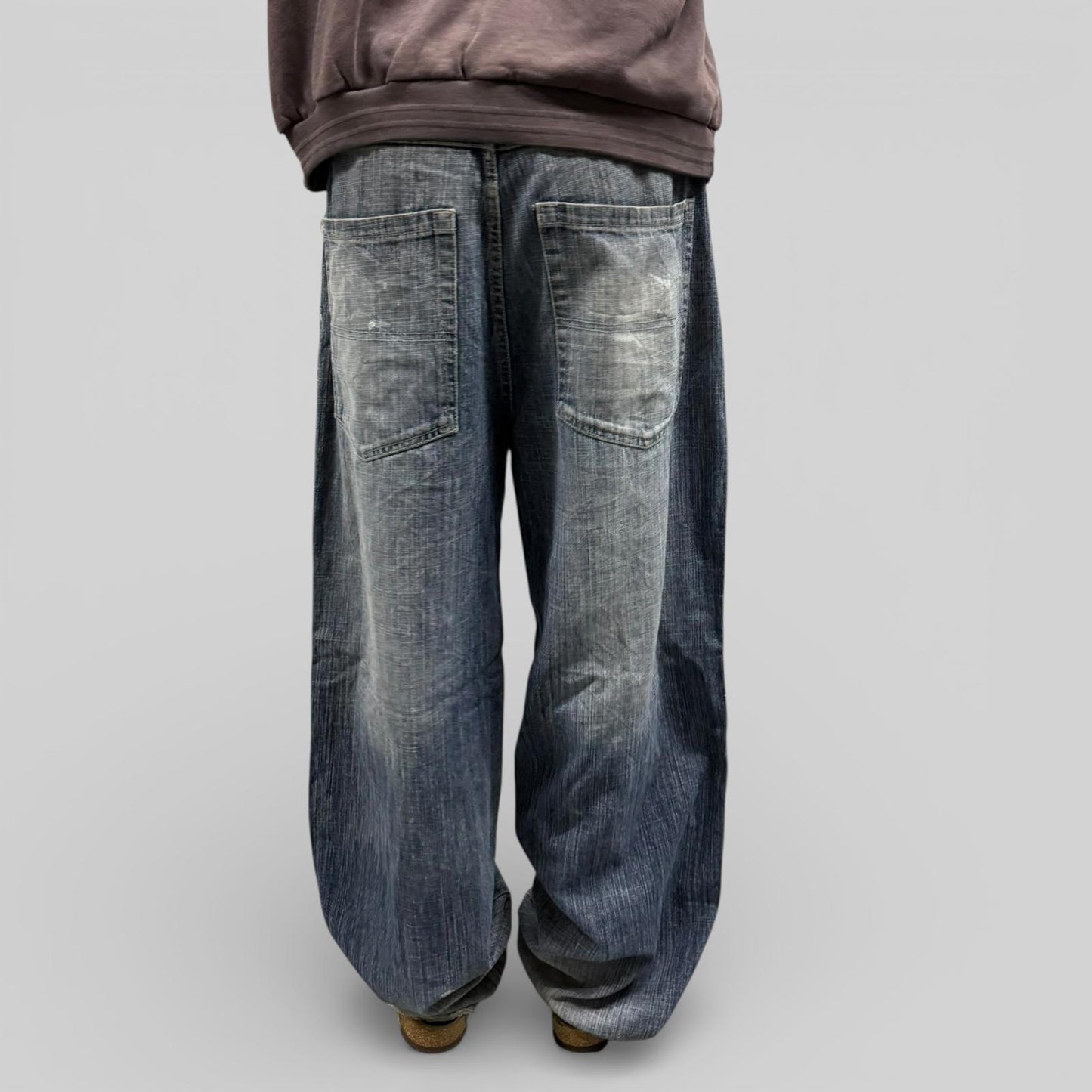 Vintage Y2K baggy hip hop jeans (W38)