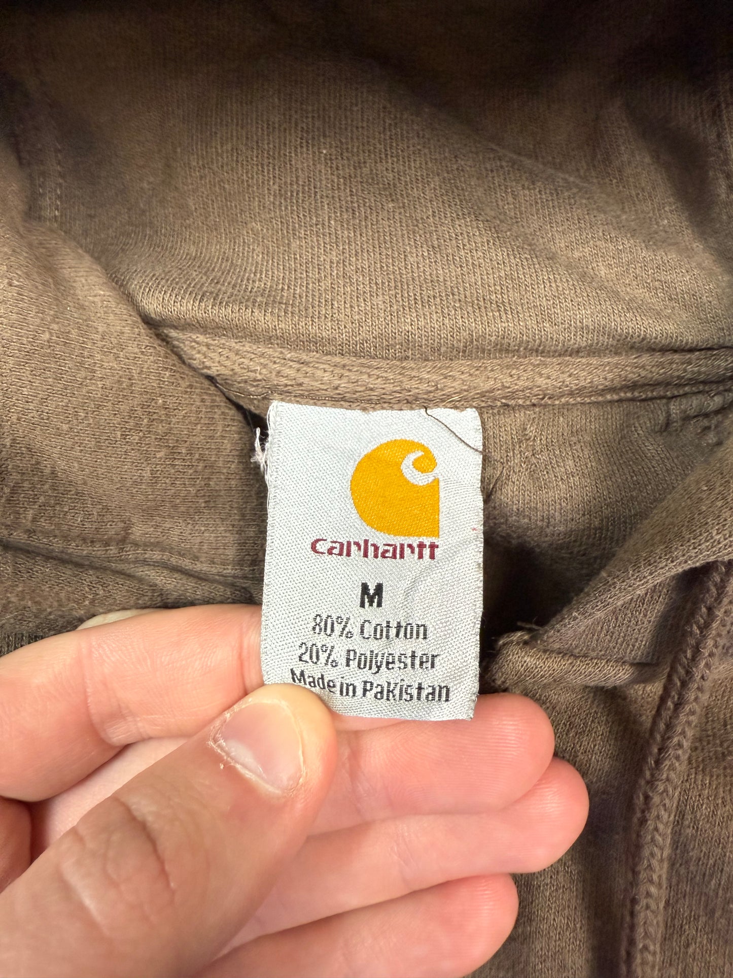 Vintage Carhartt zip up hoodie (M)