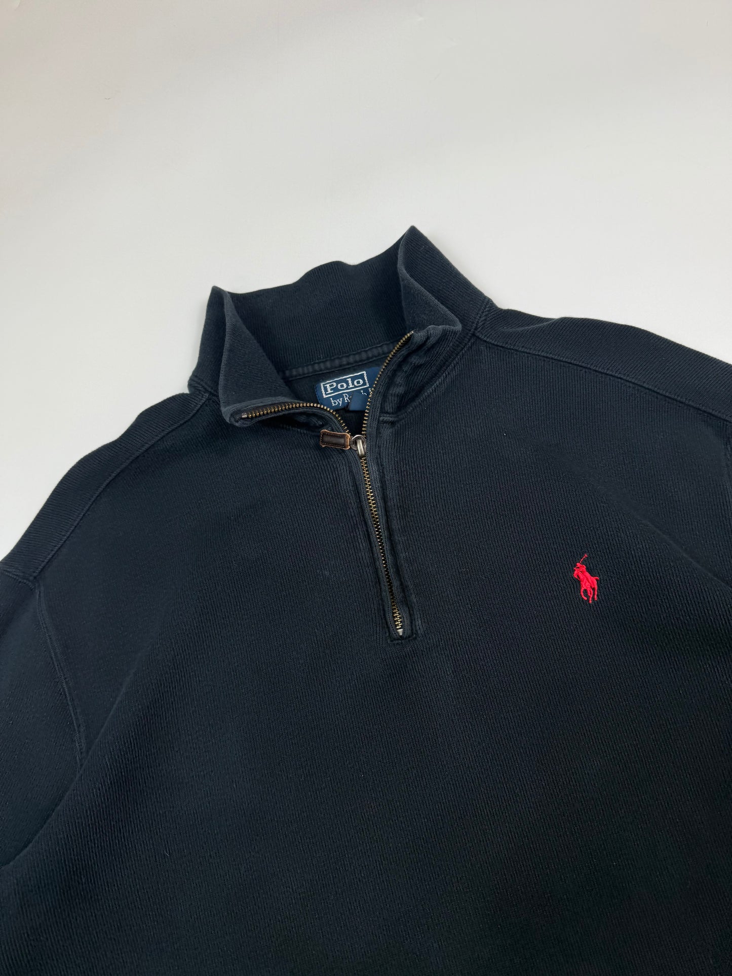 Vintage Polo Ralph Lauren quarter zip sweatshirt (L)