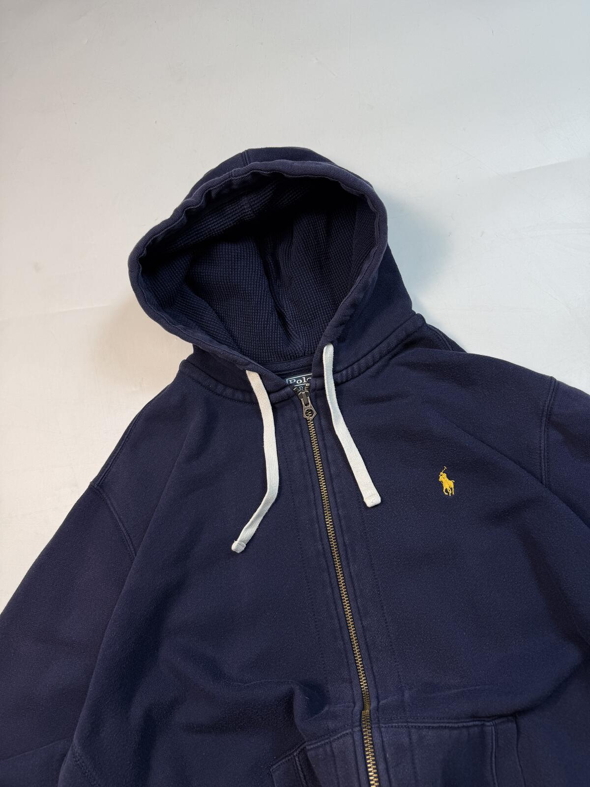 Vintage Polo Ralph Lauren zip up hoodie (XXL)