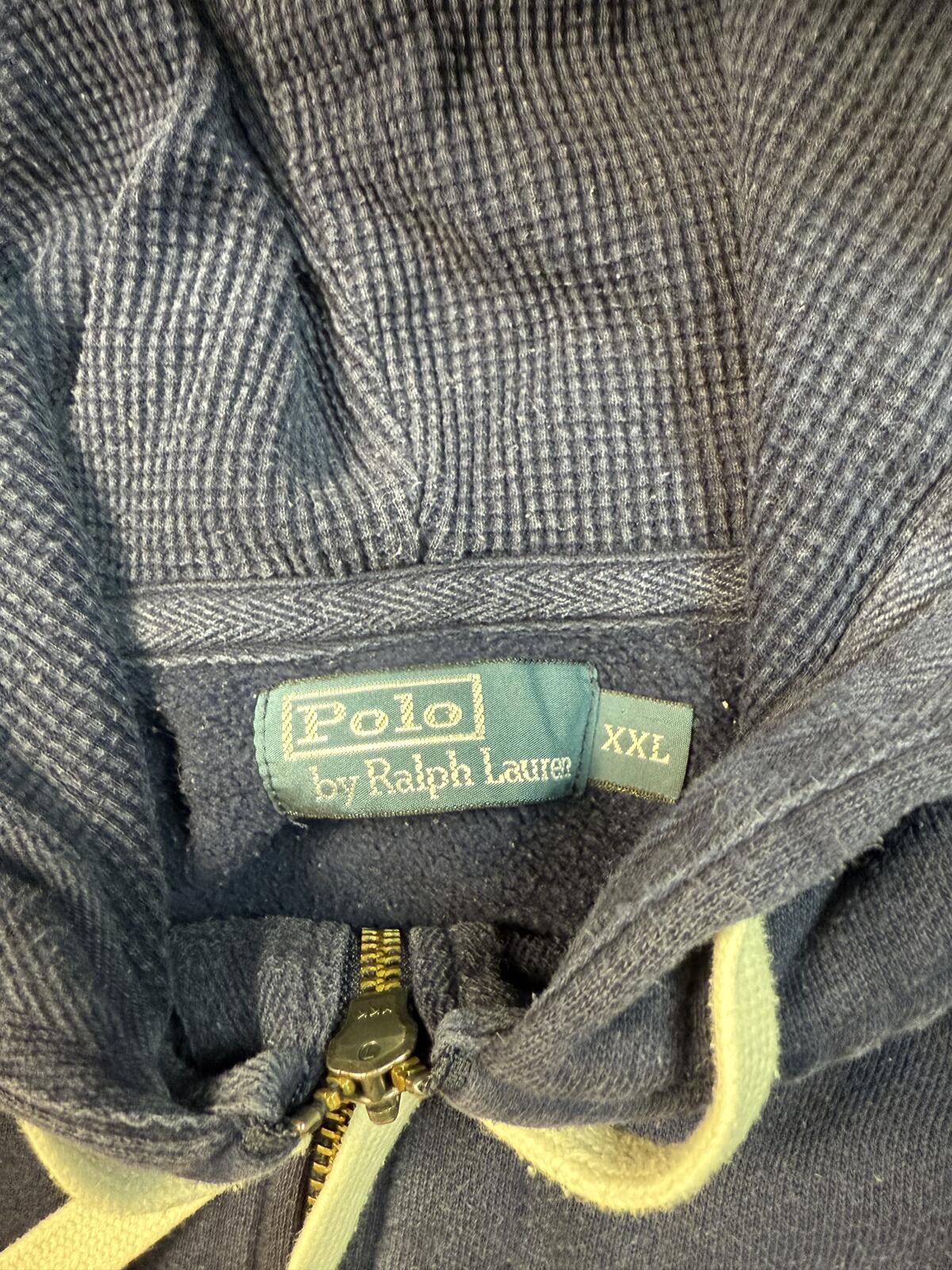 Vintage Polo Ralph Lauren zip up hoodie (XXL)