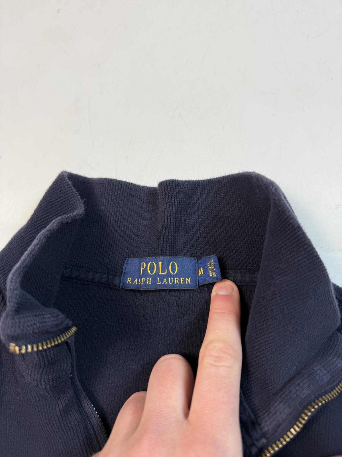 Polo Ralph Lauren quarter zip sweatshirt (M)