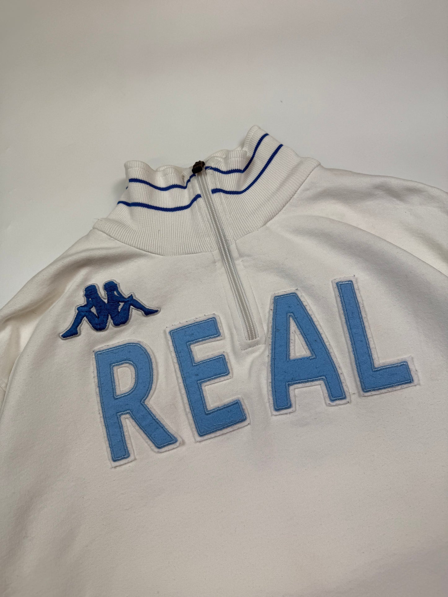 Vintage Kappa Real quarter zip sweatshirt (L)