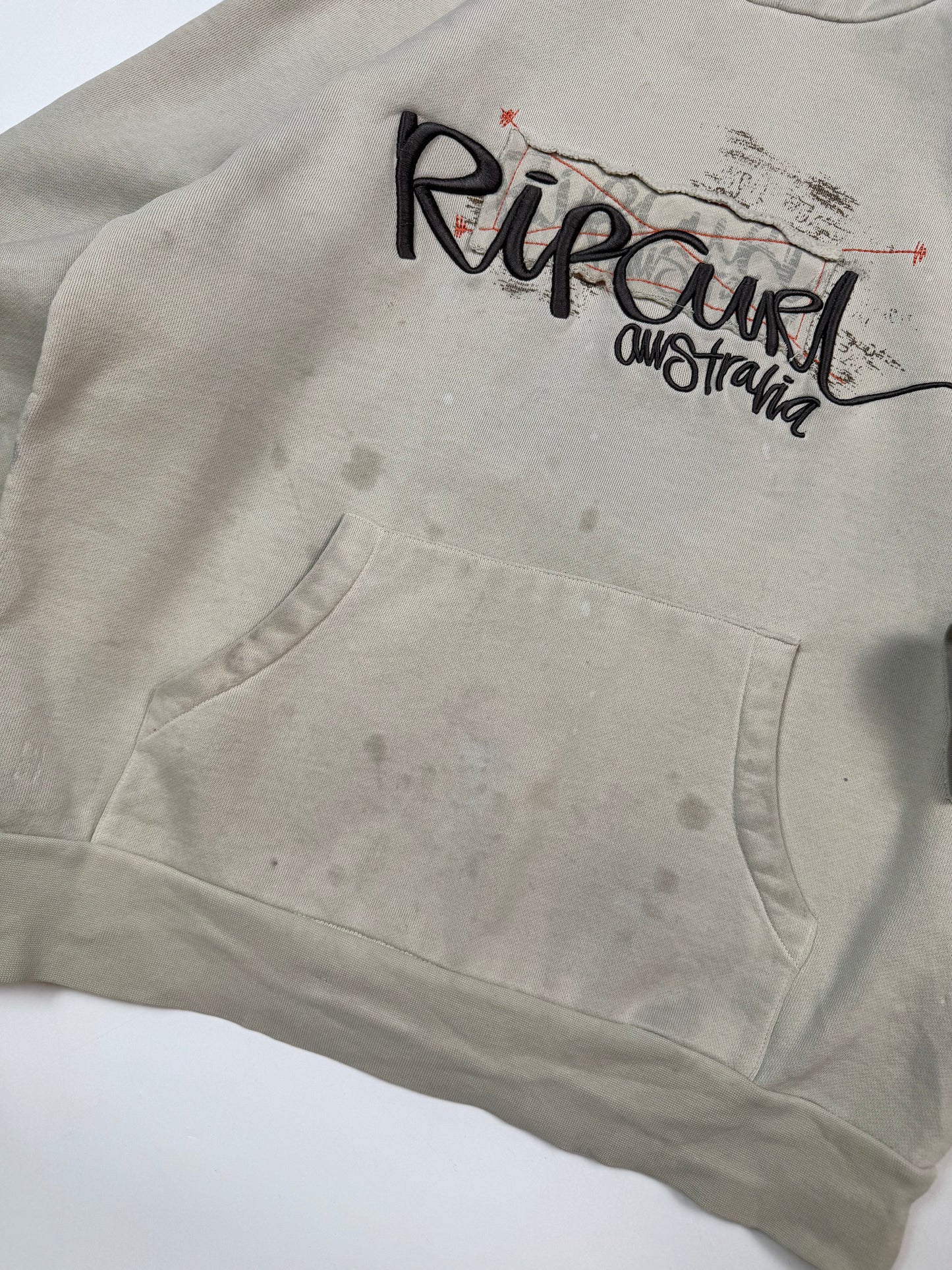 Vintage Ripcurl spell out hoodie (XS)