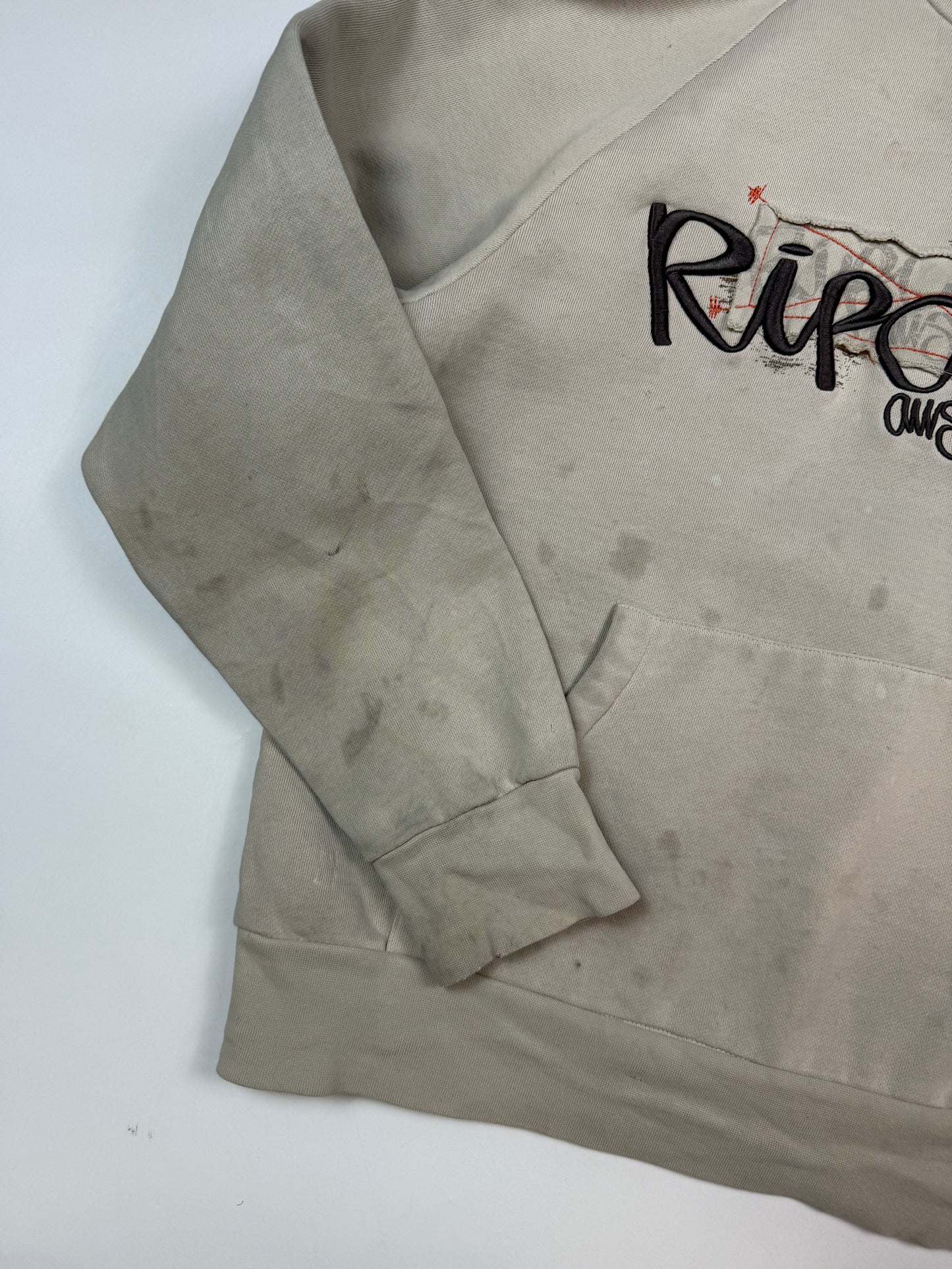 Vintage Ripcurl spell out hoodie (XS)