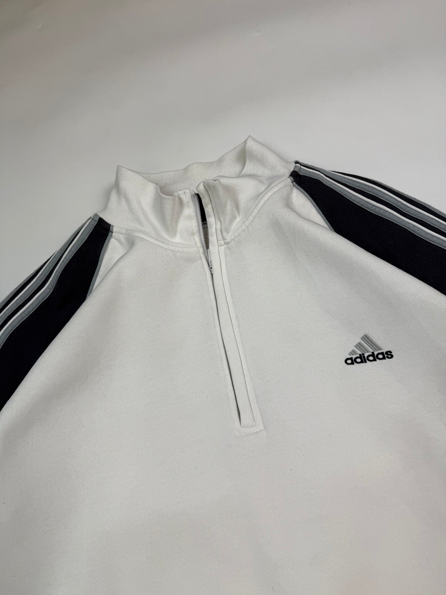 Vintage Adidas quarter zip sweatshirt (XXL)