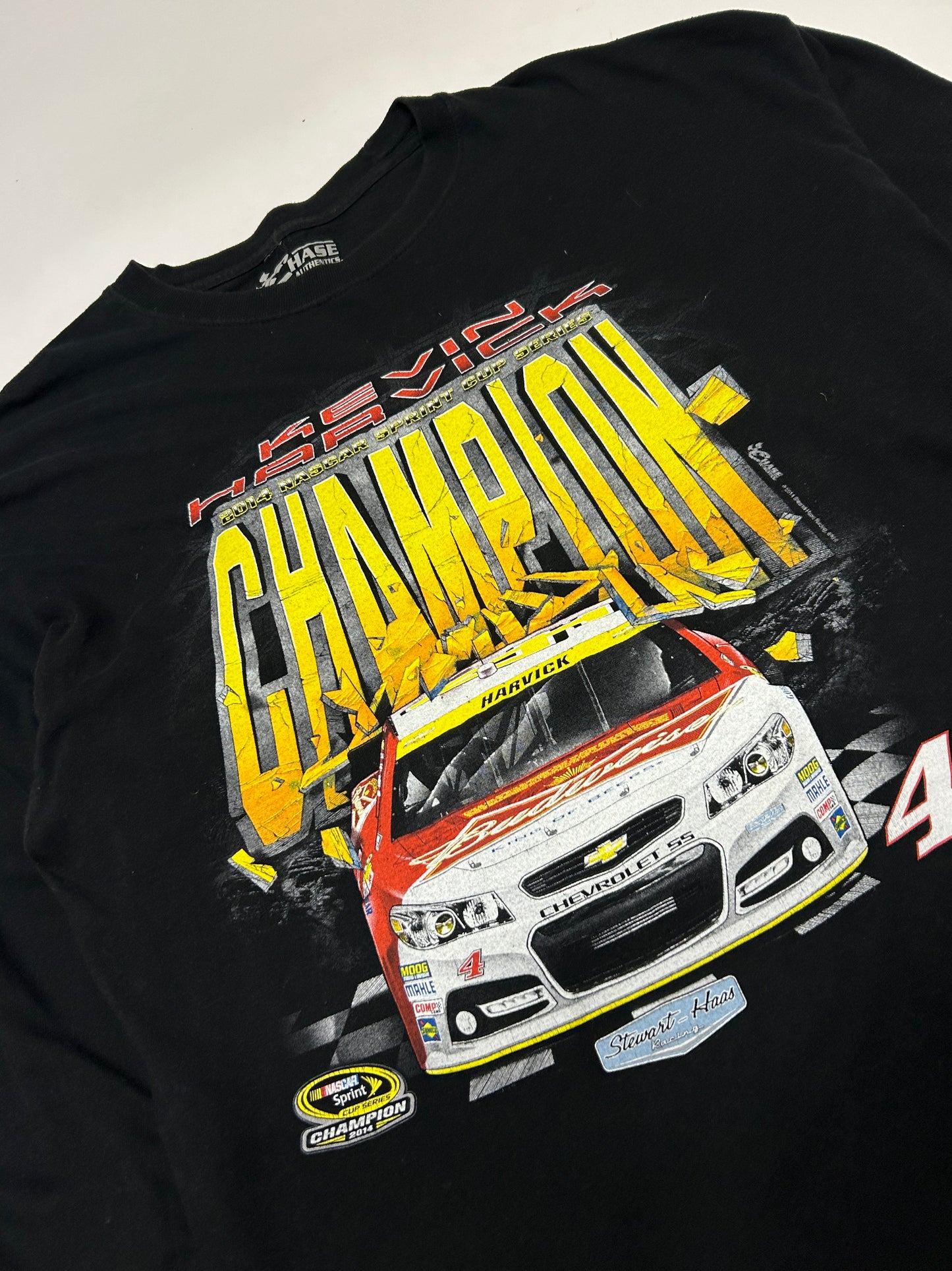Nascar Kevin Harvick Chase authentics long sleeve tee (XL)