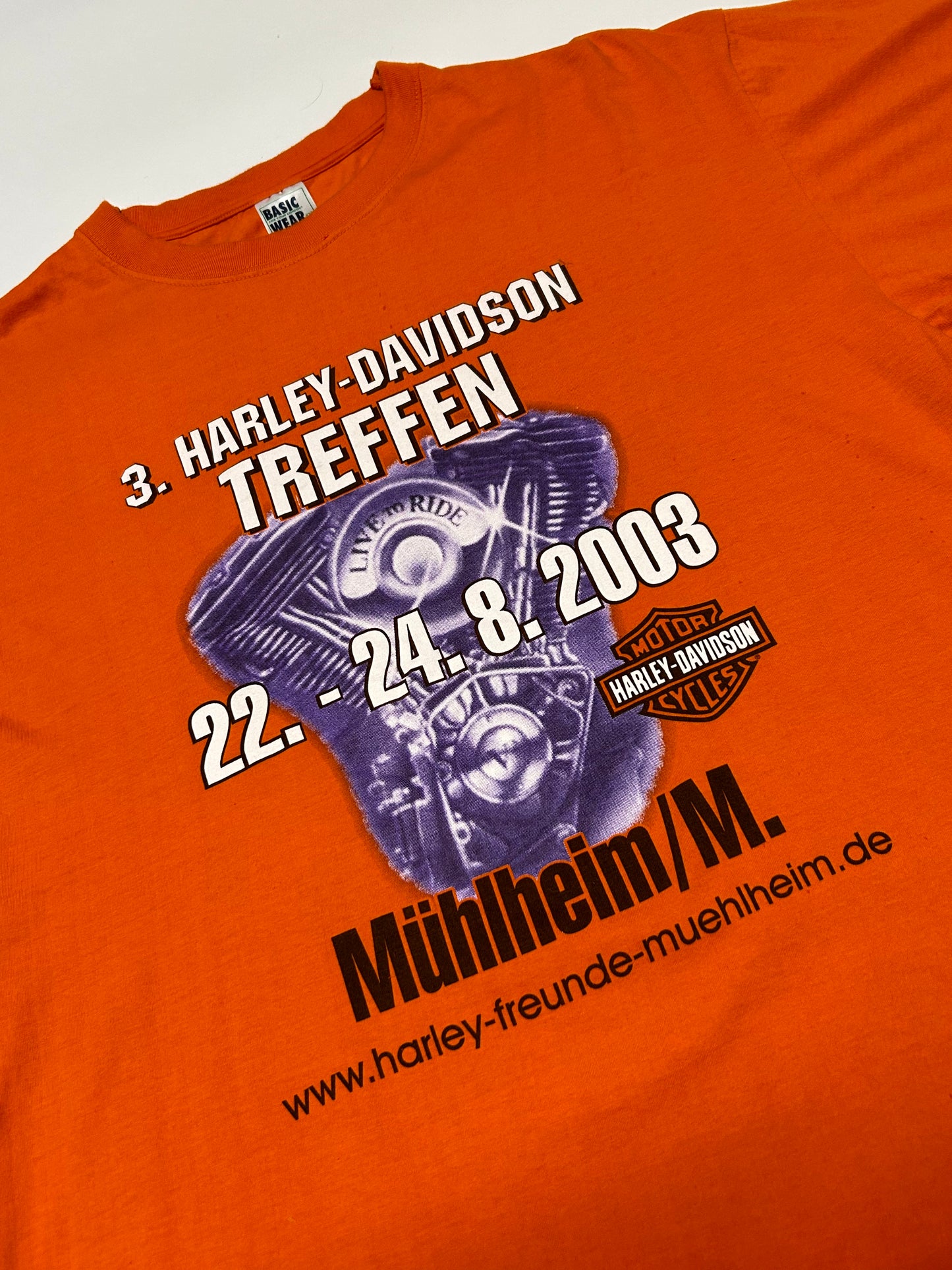 Vintage Harley Davidson Treffen tee (XXL)