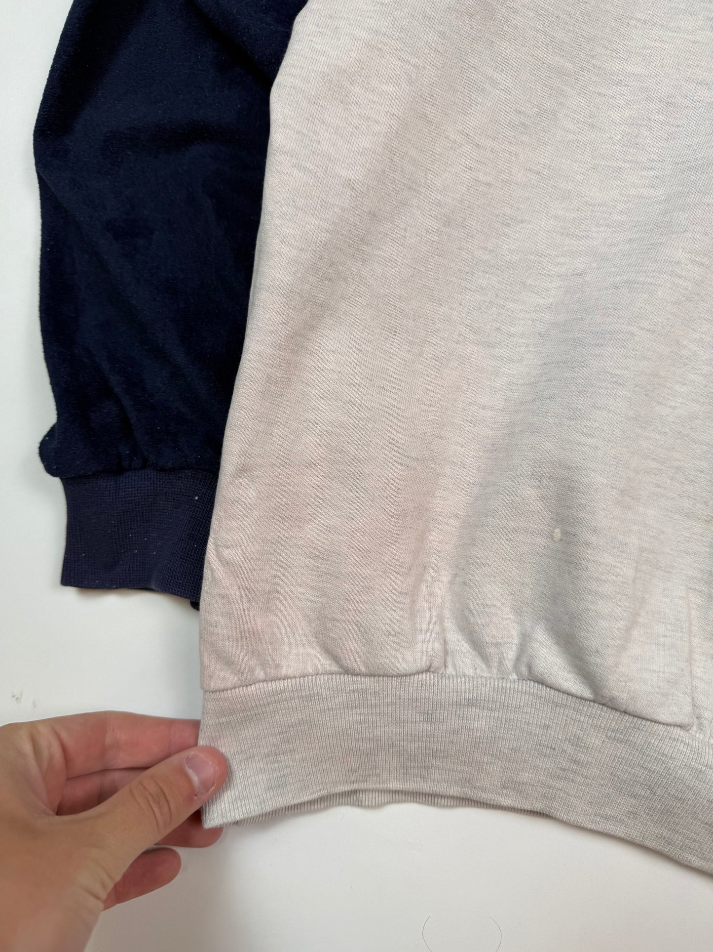 Vintage 90s Adidas one world quarter zip sweatshirt (S)