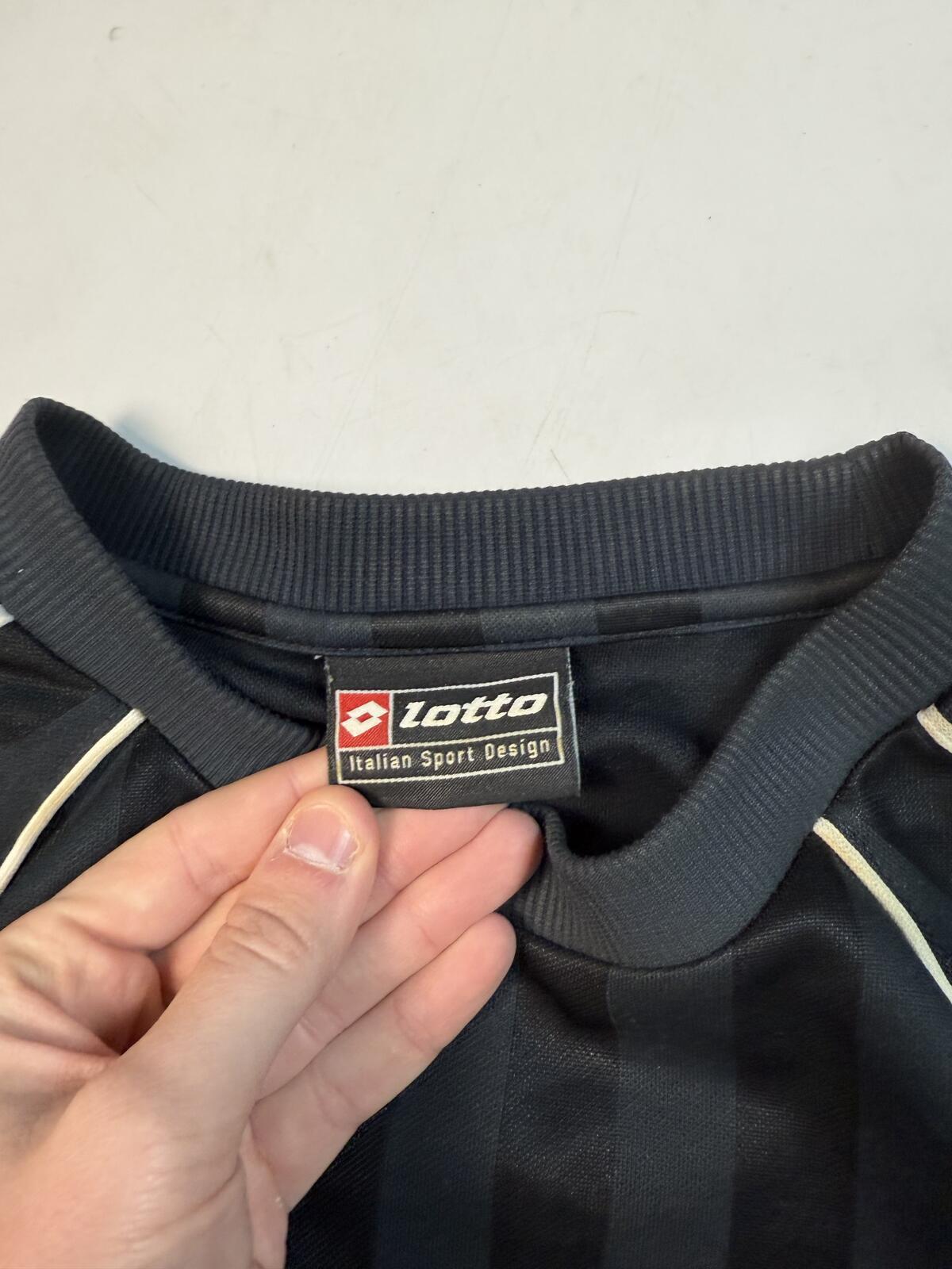 Vintage Y2K Lotto striped sweatshirt (L)