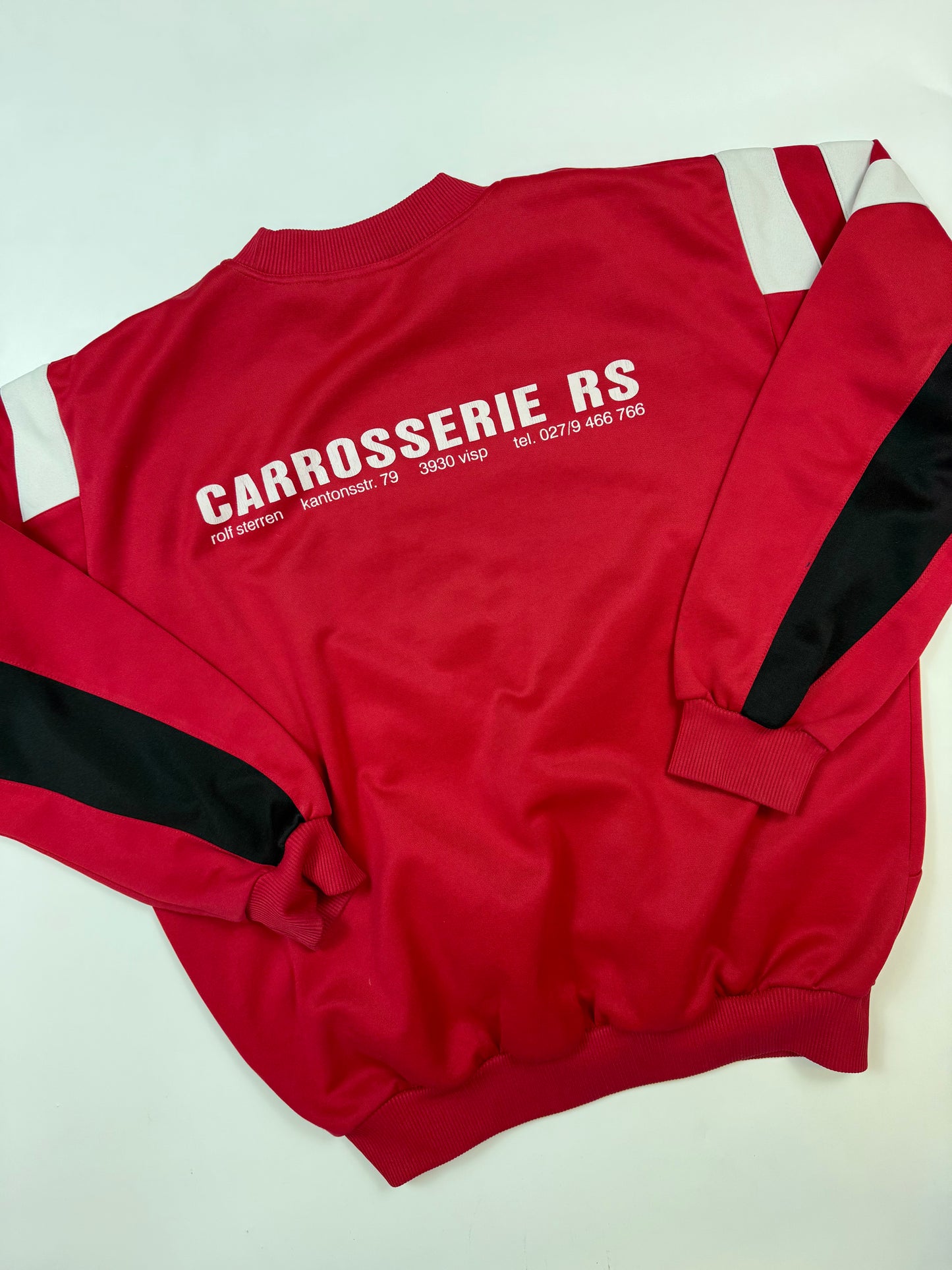 Vintage 90s Adidas colour block sweatshirt (M)