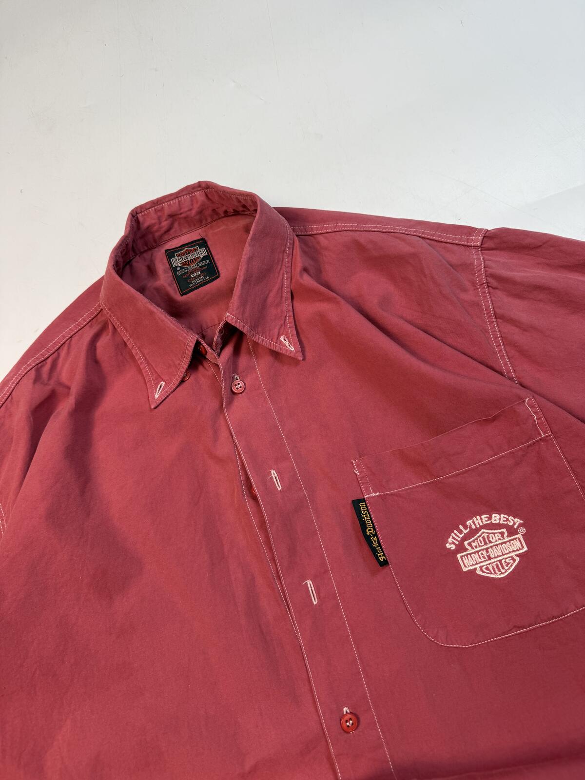 Vintage Harley Davidson short sleeve shirt (L)