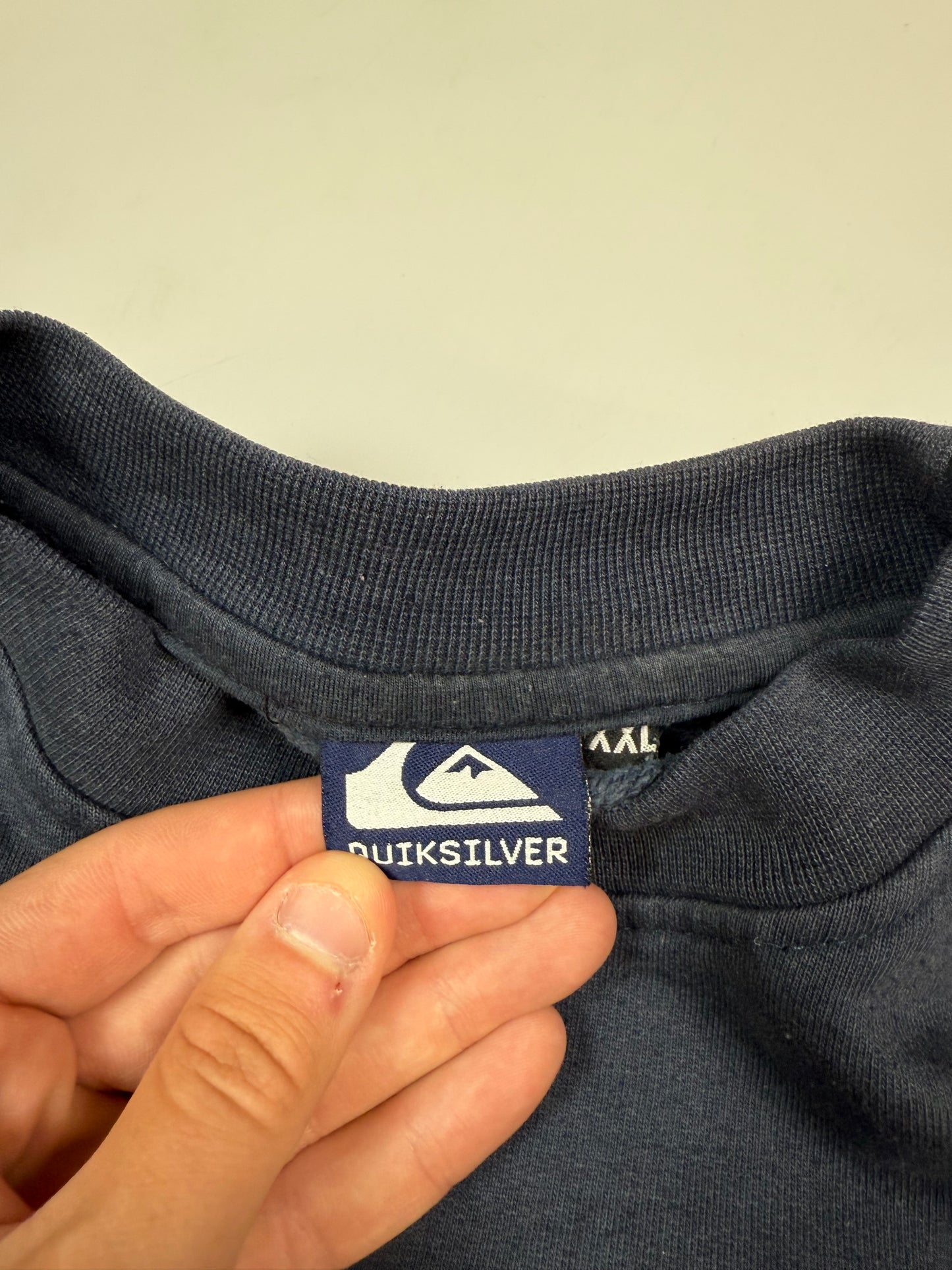 Vintage Quiksilver spell out sweatshirt (XXL)