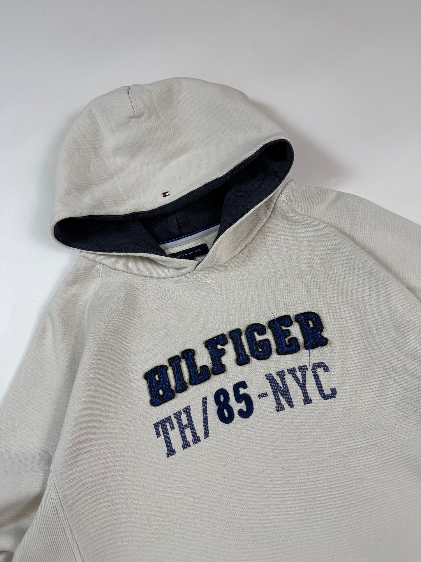Tommy Hilfiger spell out hoodie (S)