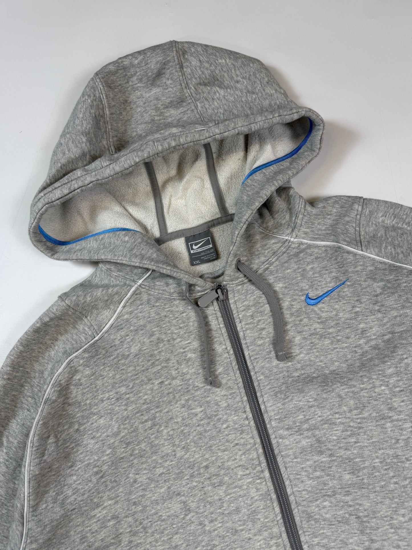 Vintage Nike zip up hoodie (XXL)