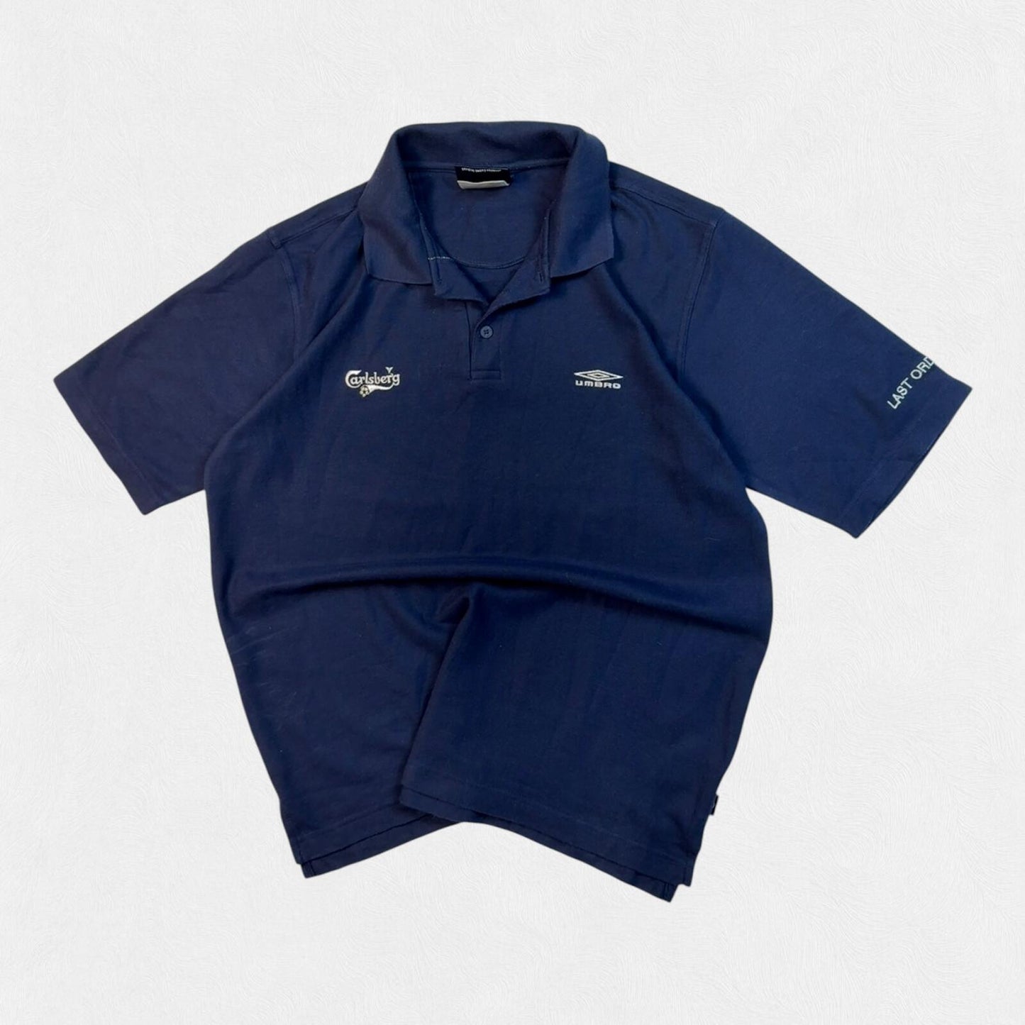 Vintage Y2K Umbro Carlsberg polo shirt (L)