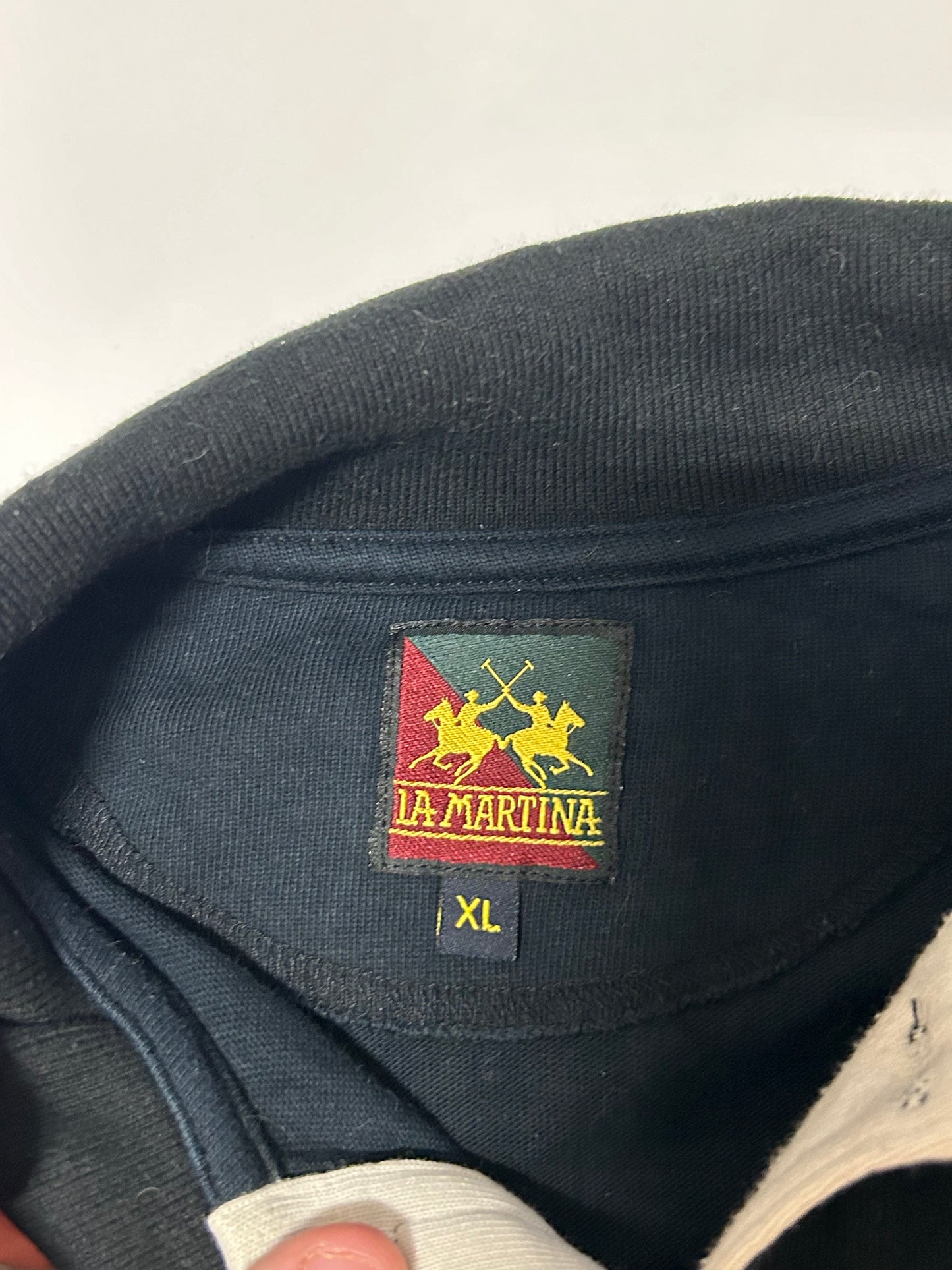 Vintage La Martina New Zealand long sleeve polo shirt (XL)