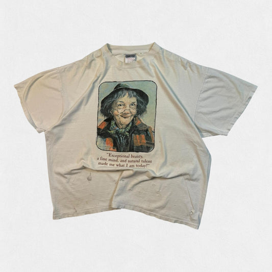 Vintage 90s Mike Scovel single stitch graphic tee (XXL)