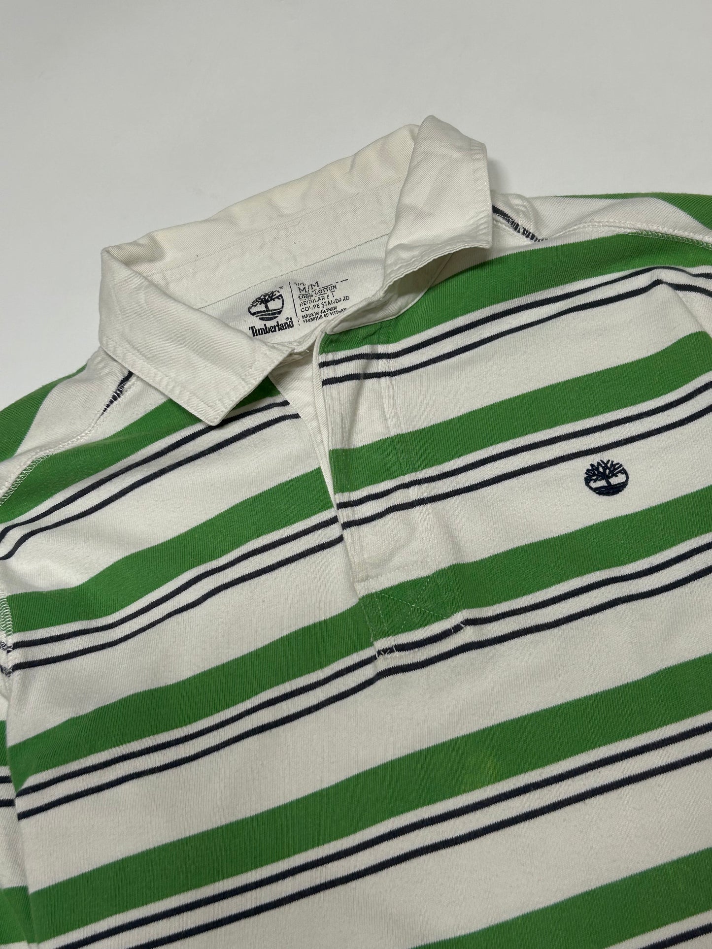 Timberland striped rugby polo (M)
