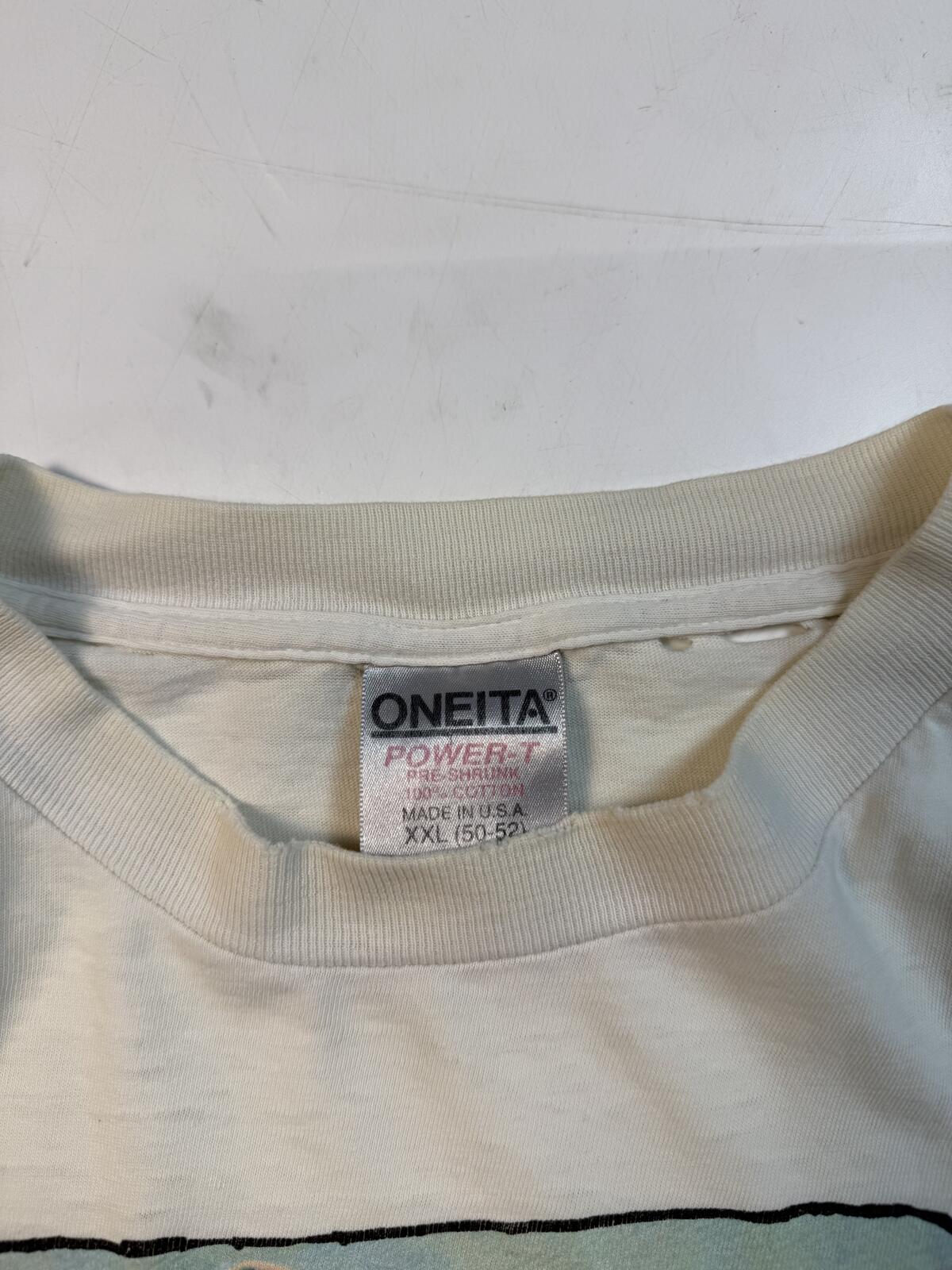 Vintage 90s Mike Scovel single stitch graphic tee (XXL)