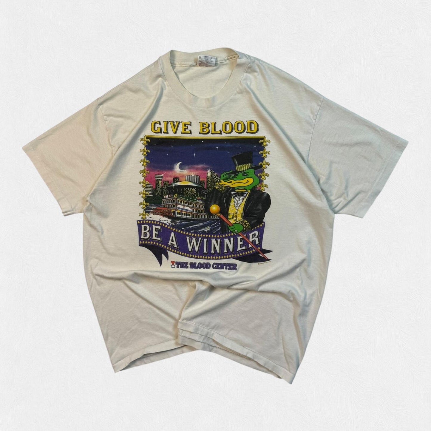 Vintage 90s single stitch graphic tee (XL)